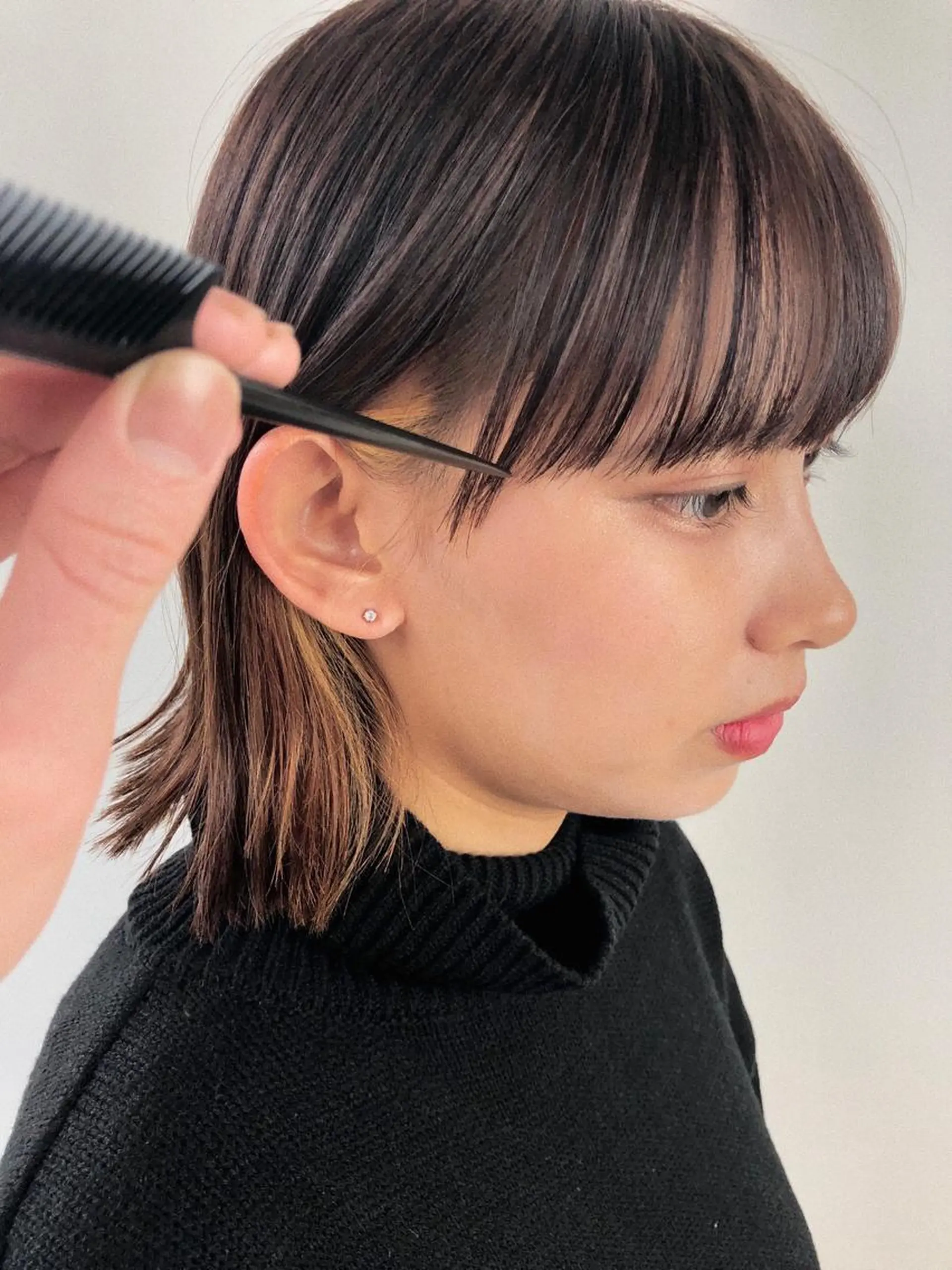 ショート カラー 長井 徹行のヘアスタイル