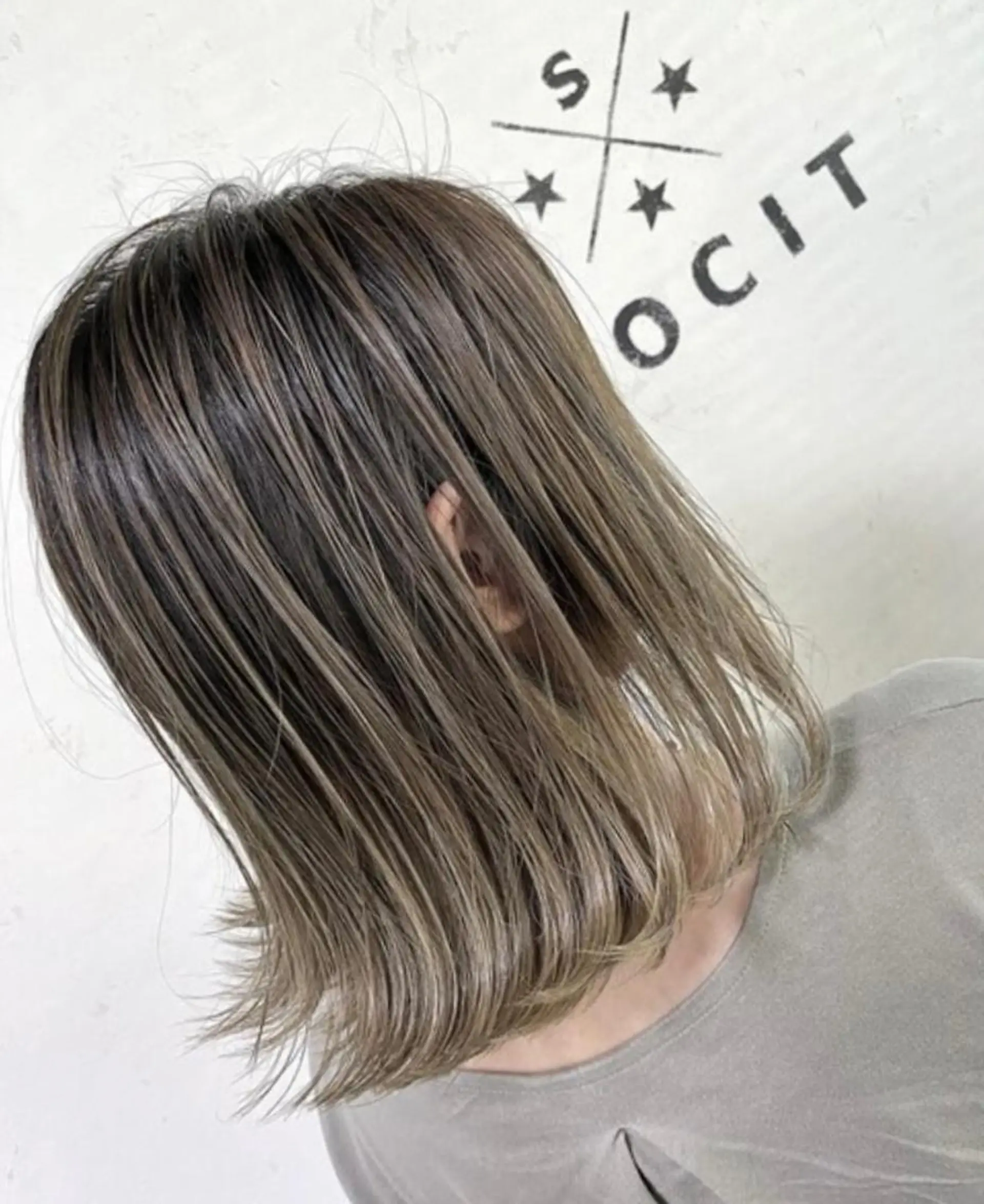 ミディアム HAIR &  SPA SOCIT所属・山﨑 大二郎のヘアスタイル