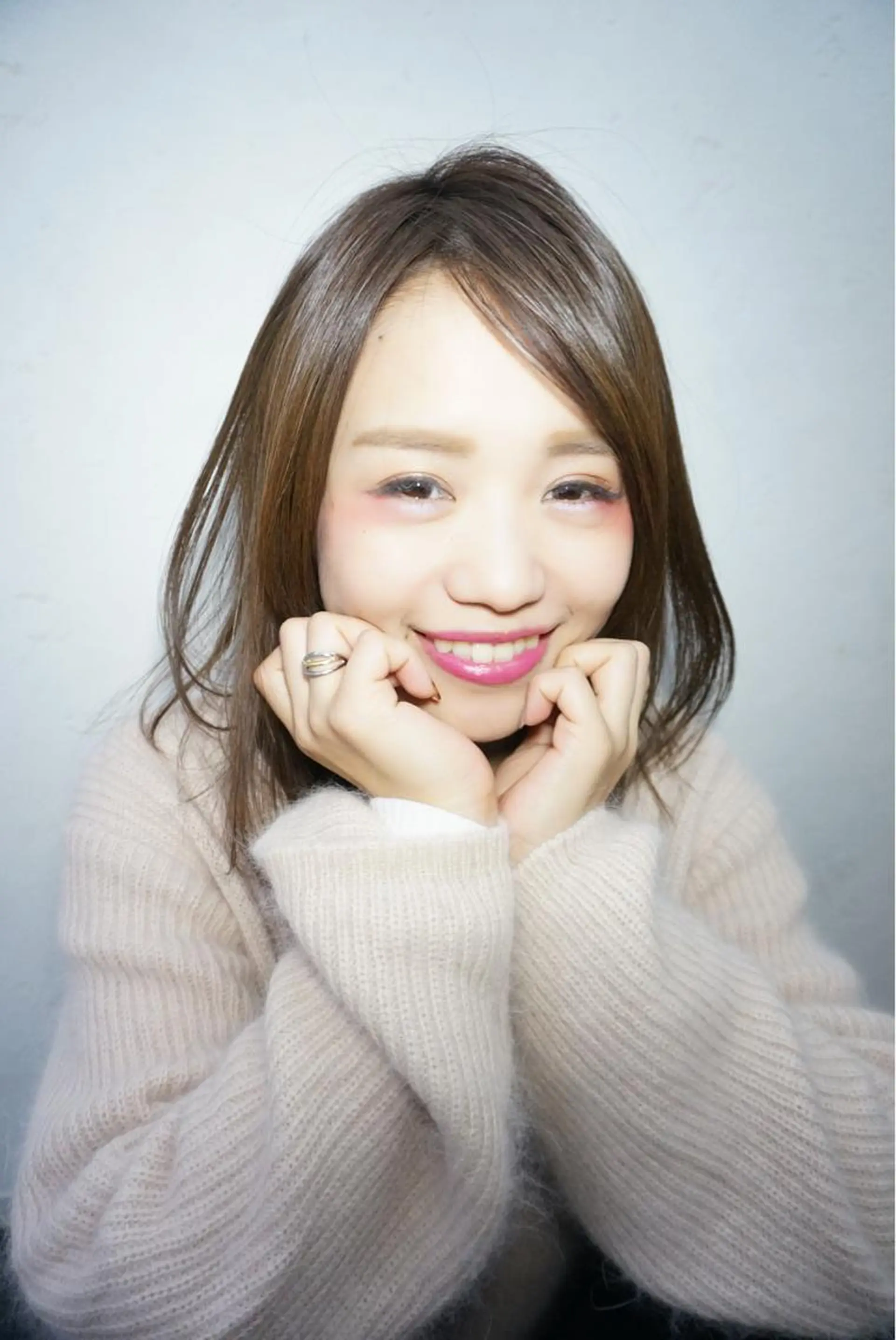 ミディアム カラー sharesalon セキケイタのヘアスタイル