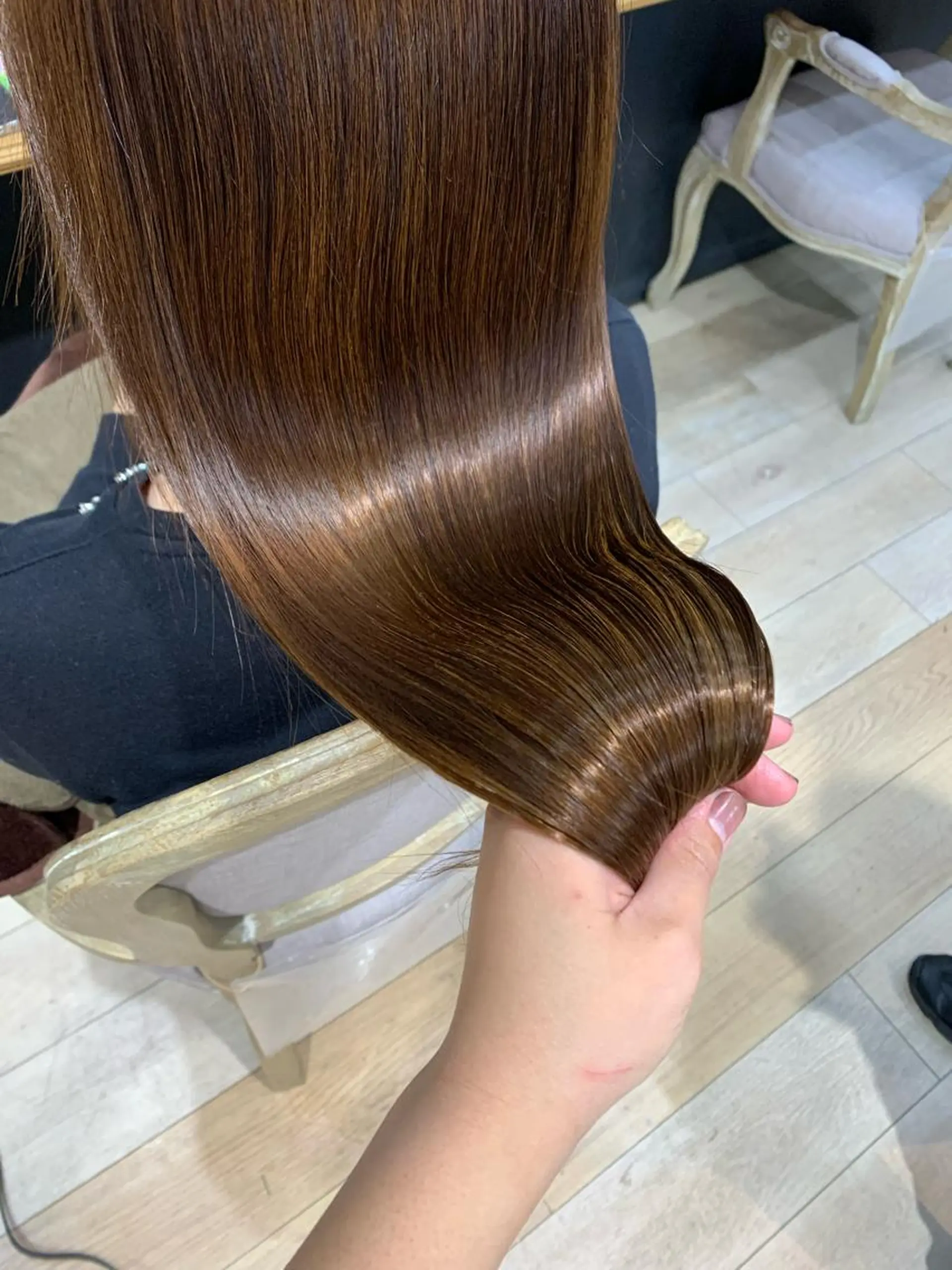 ロング カラー トリートメント ヘッドスパ 艶髪レイヤー上田 紗也🇰🇷💗のヘアスタイル