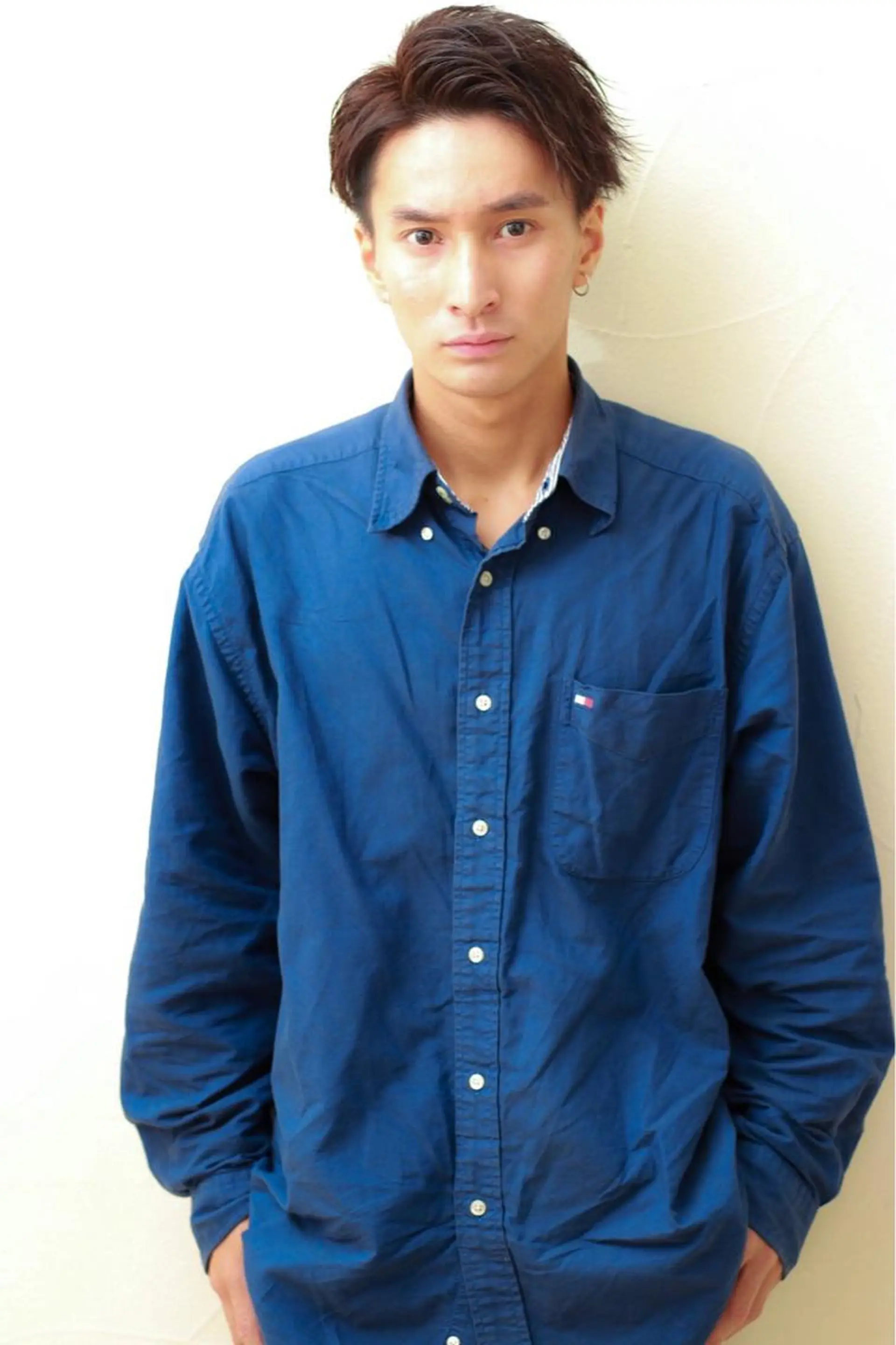 メンズ 透明感カラー・ 髪質改善🩵イケダのヘアスタイル