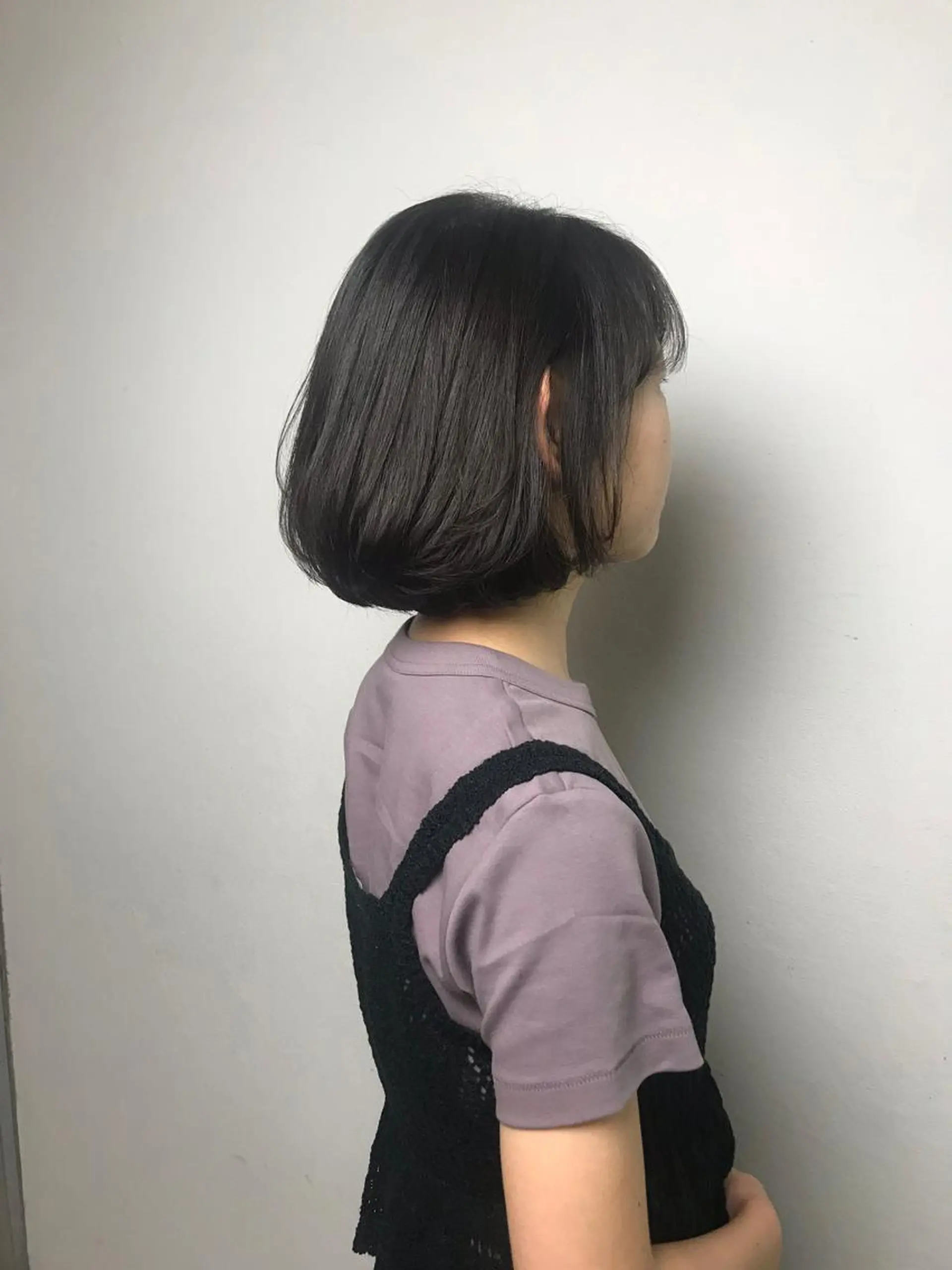 ショート カラー ボブ 岩田菜央 《武蔵小杉》のヘアスタイル