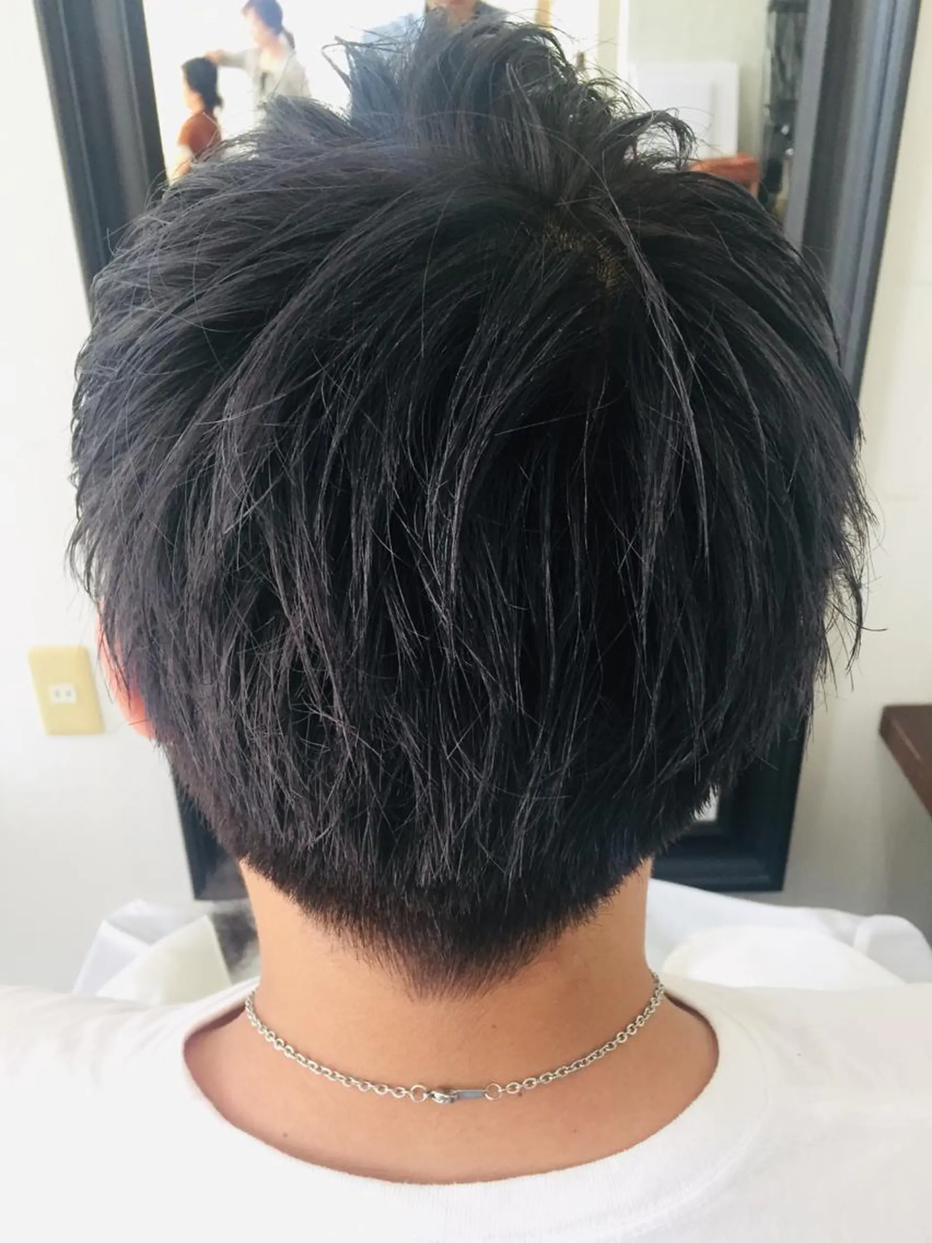 ショート カラー メンズ 阿久津 泰幸のヘアスタイル