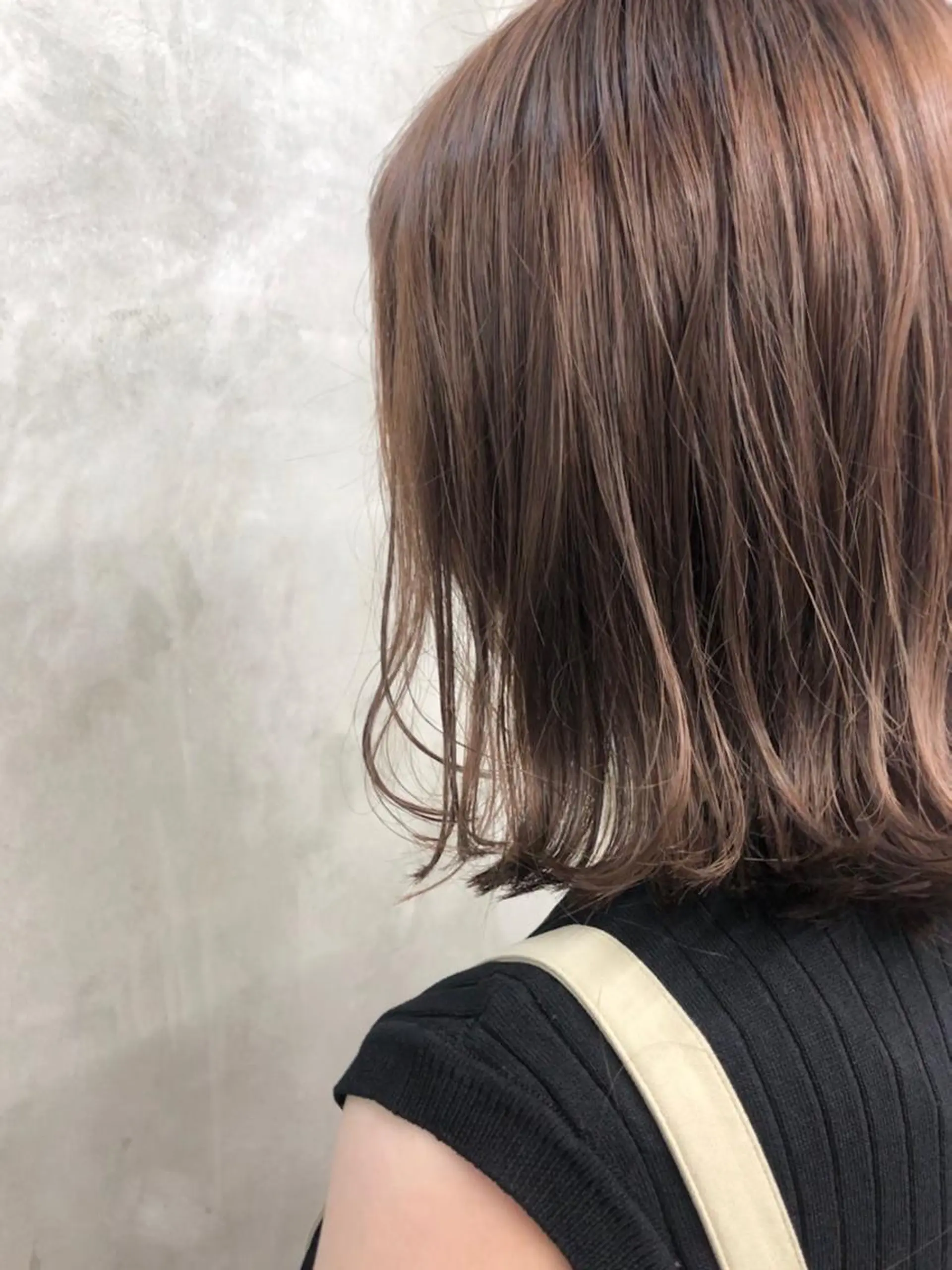 ショート カラー アディクシーカラー 透明感カラー イルミナカラー 韓国レイヤーカット要 暗透カラー📓吉祥寺のヘアスタイル