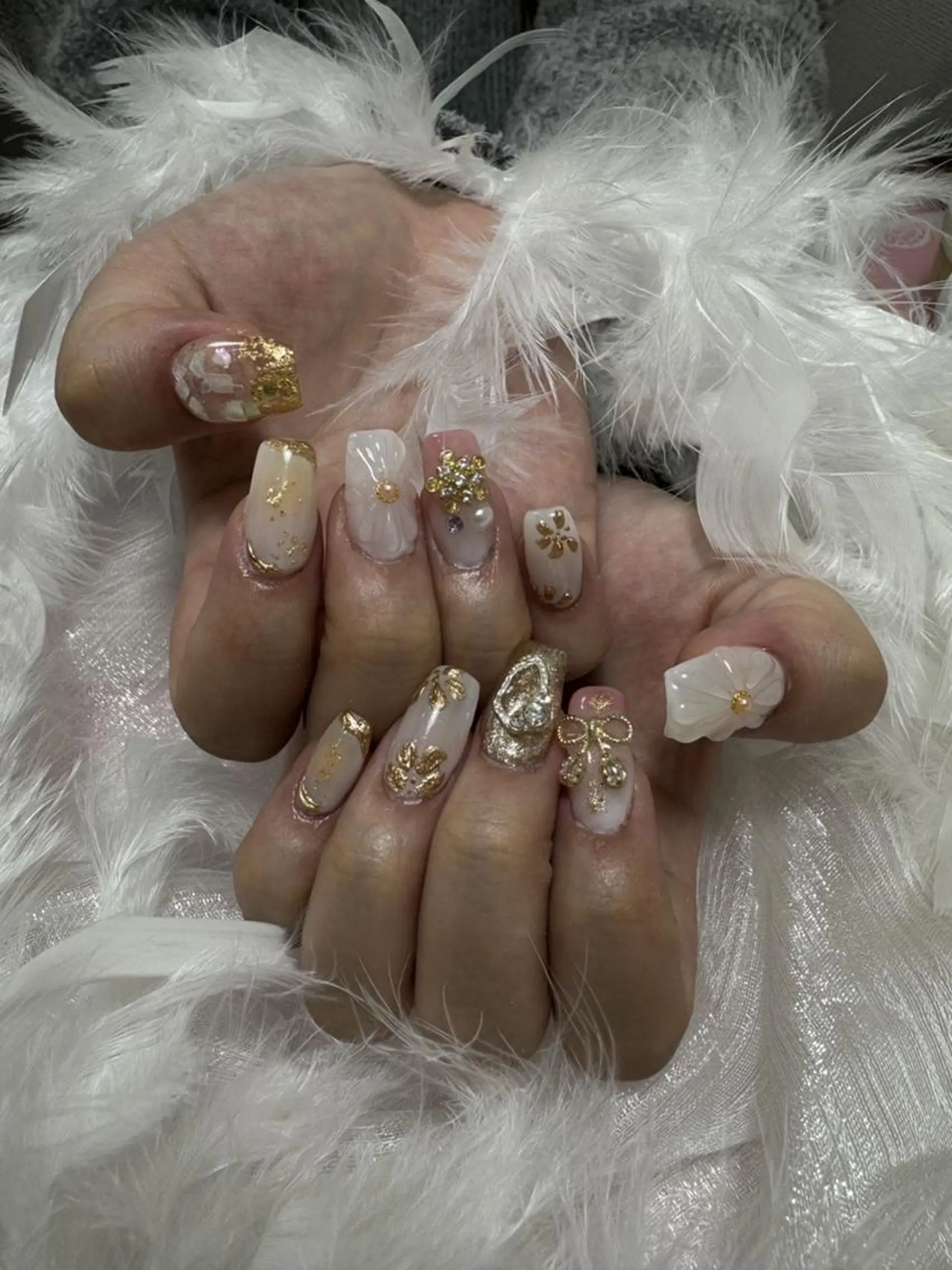 ネイル ハンドネイル ハンドケア DEMAIN- 🌹のネイルデザイン