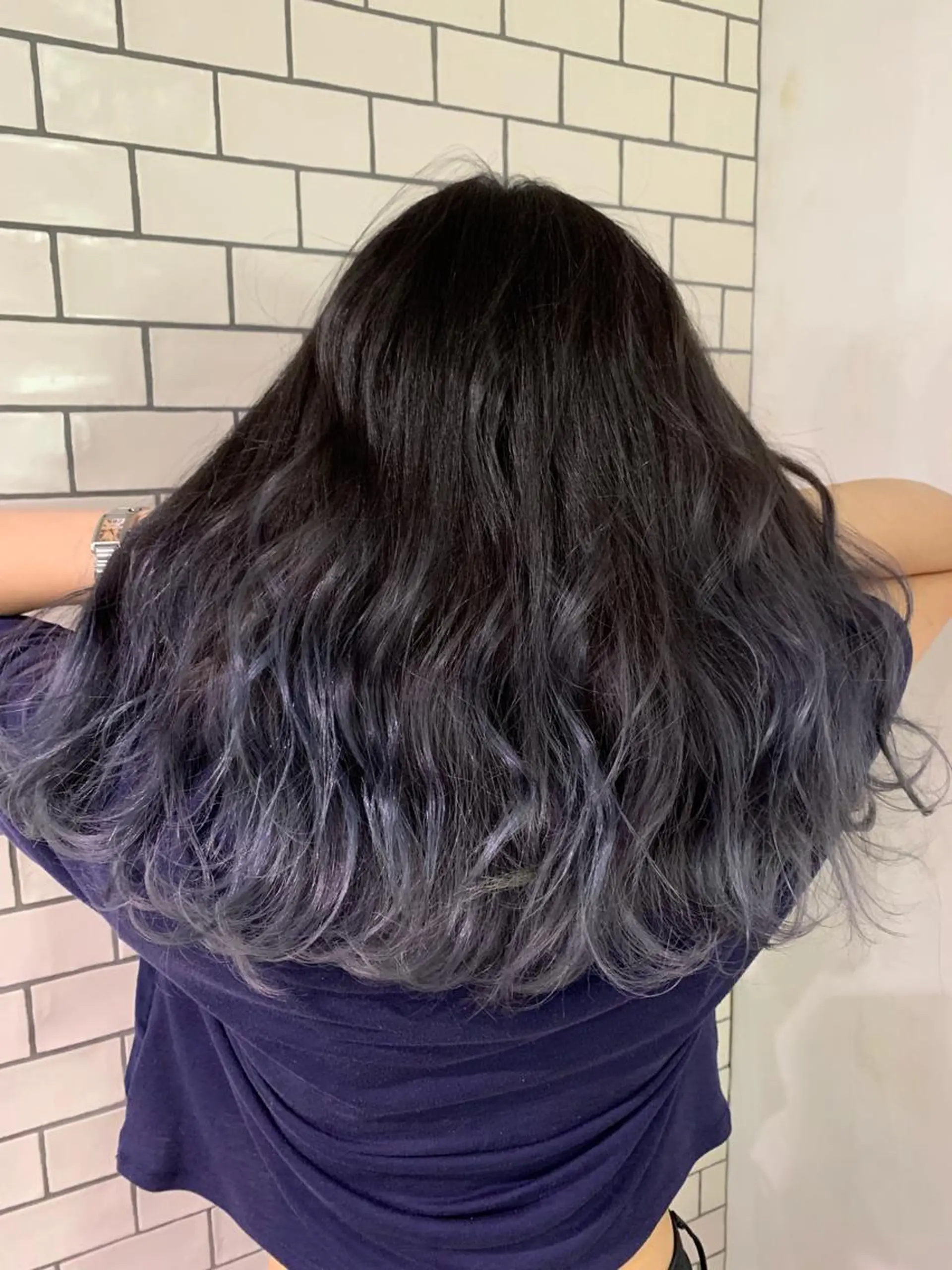 セミロング カラー ヘアアレンジ 指名支持率NO.1 スタイリストのヘアスタイル