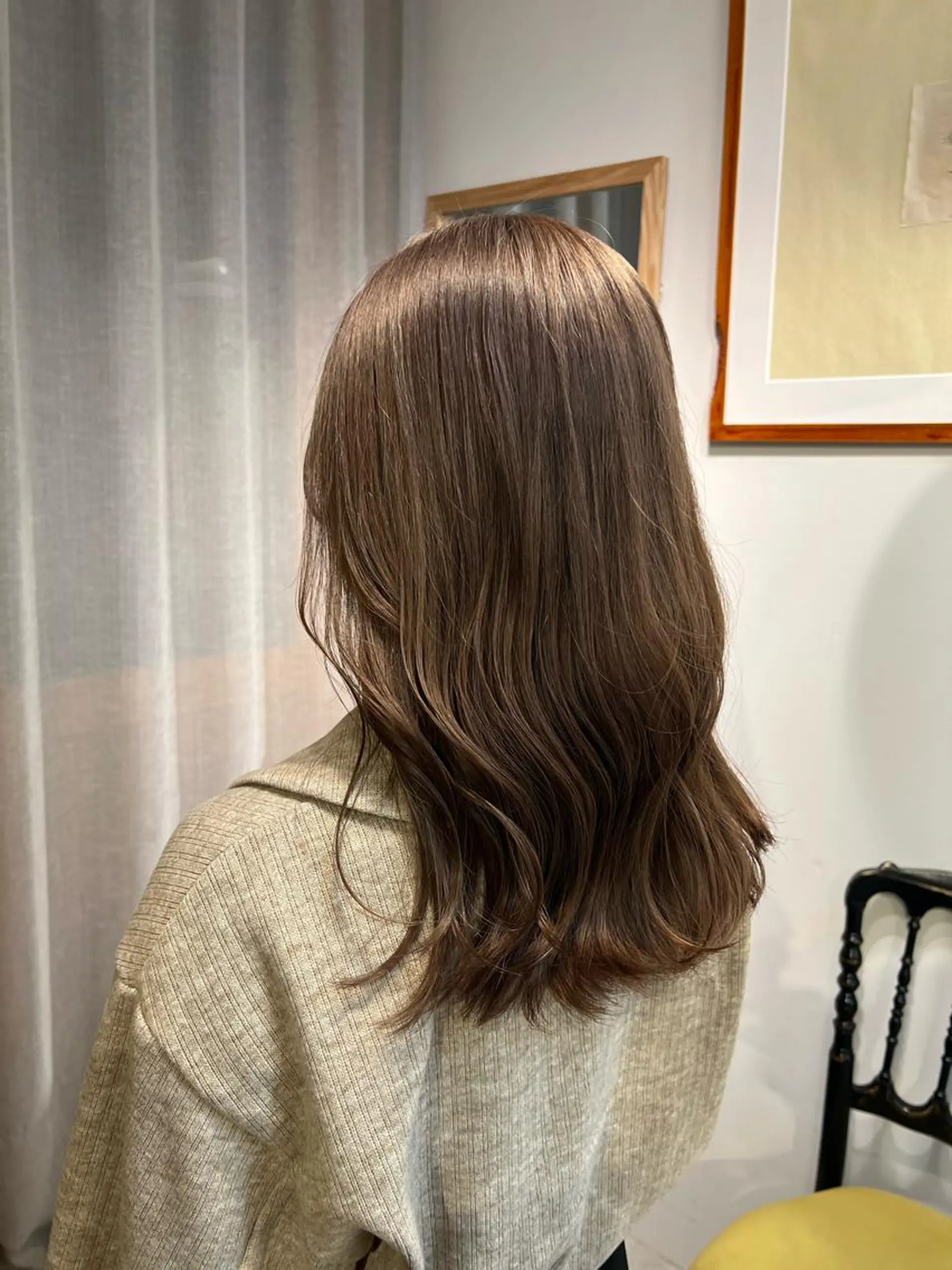 ロング カラー ベージュカラー カット ヘアカラー トリートメント 色素薄めカラー❤︎ chihiroのヘアスタイル