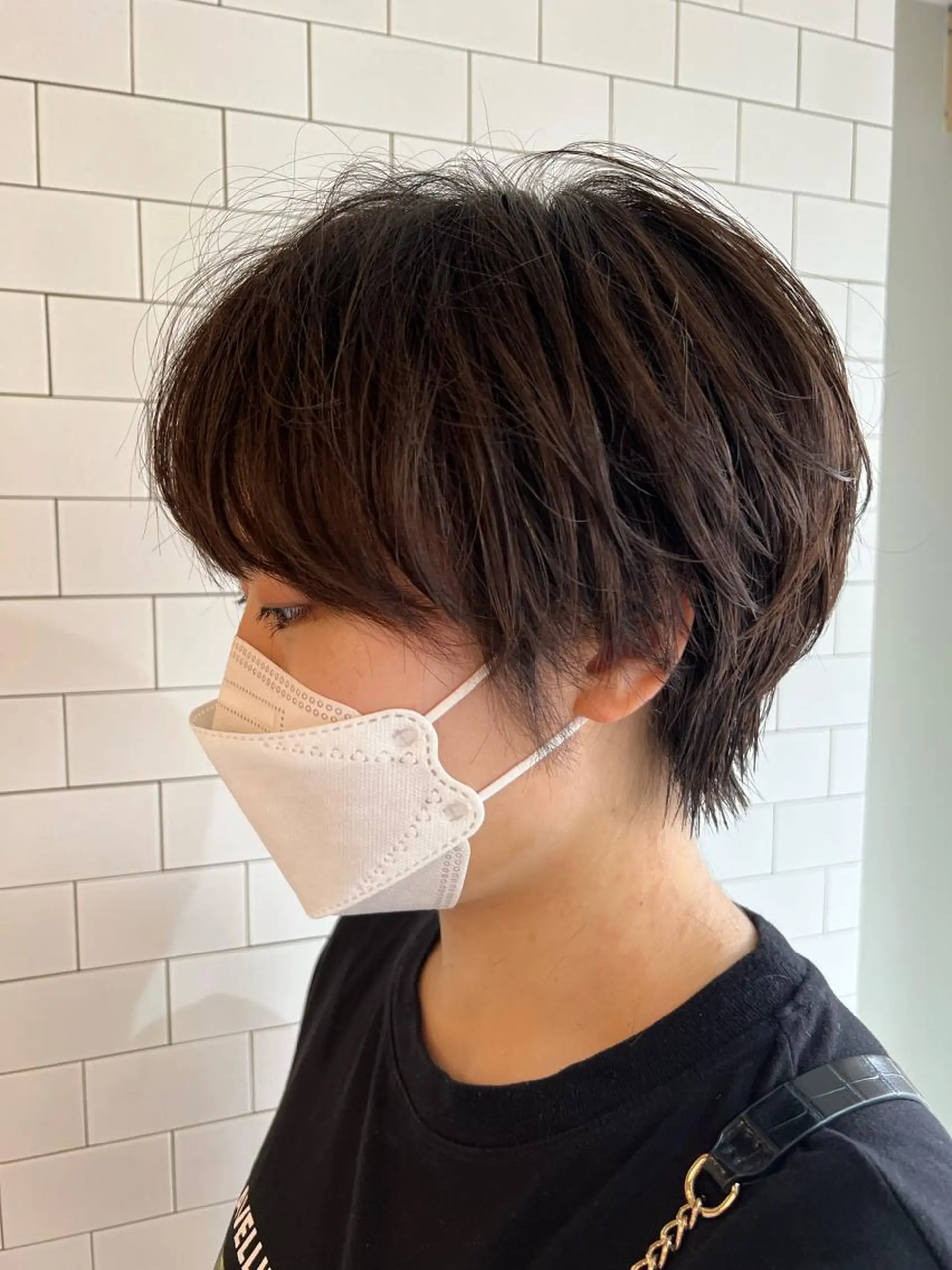 ショート ぱつボブ/ ショート/YUKIのヘアスタイル