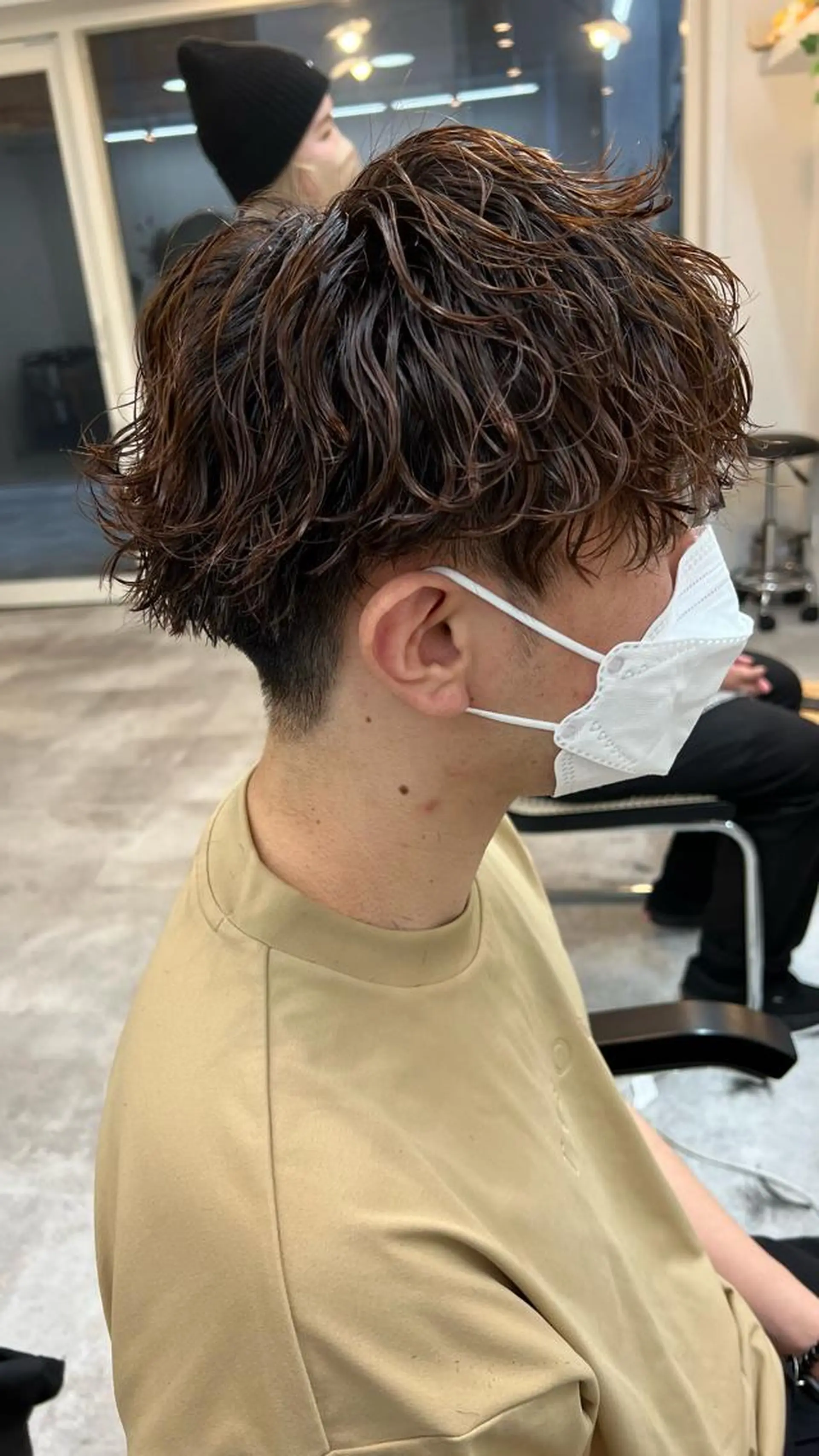 パーマ メンズ カット パーマ 🔥メンズ特化🔥 永瀬椋のヘアスタイル