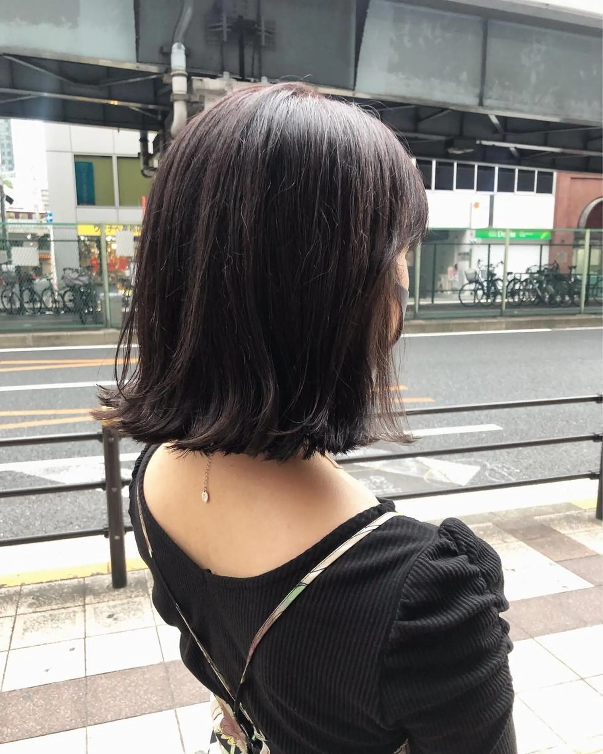 ミディアム カラー ヘアアレンジ グレージュ ラベンダーカラー ラベンダーグレージュ ラベンダーグレー タッセルカット カット ヘアカラー トリートメント 酸性縮毛矯正🧴韓国 レイヤー/髪質改善のヘアスタイル