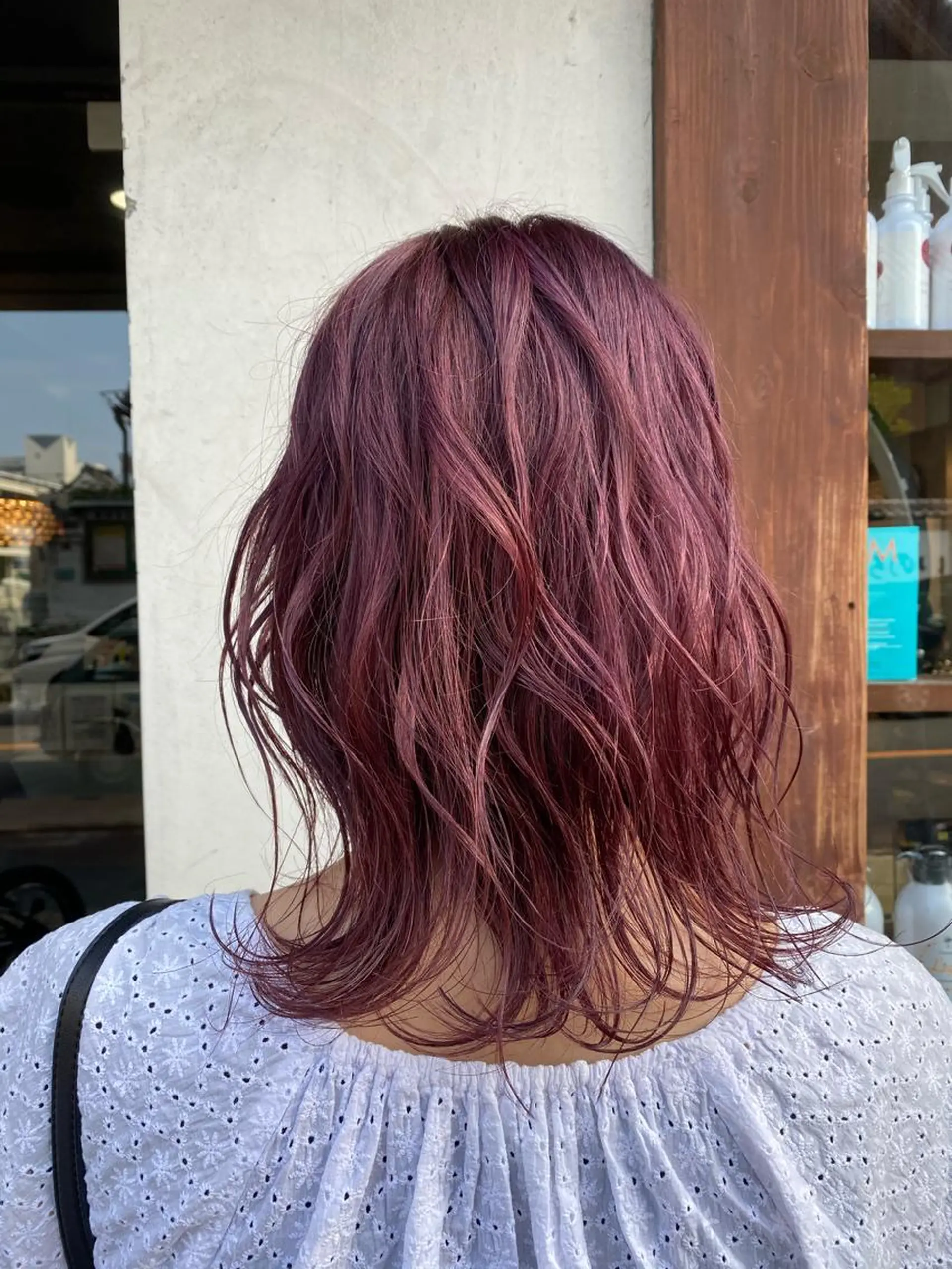 カラー ラベンダーカラー ピンクカラー ピンクラベンダー ヘアカラー トリートメント ekolu北梅田店所属・梅田中崎町髪質改善 /オキヒロト/エコルのヘアスタイル