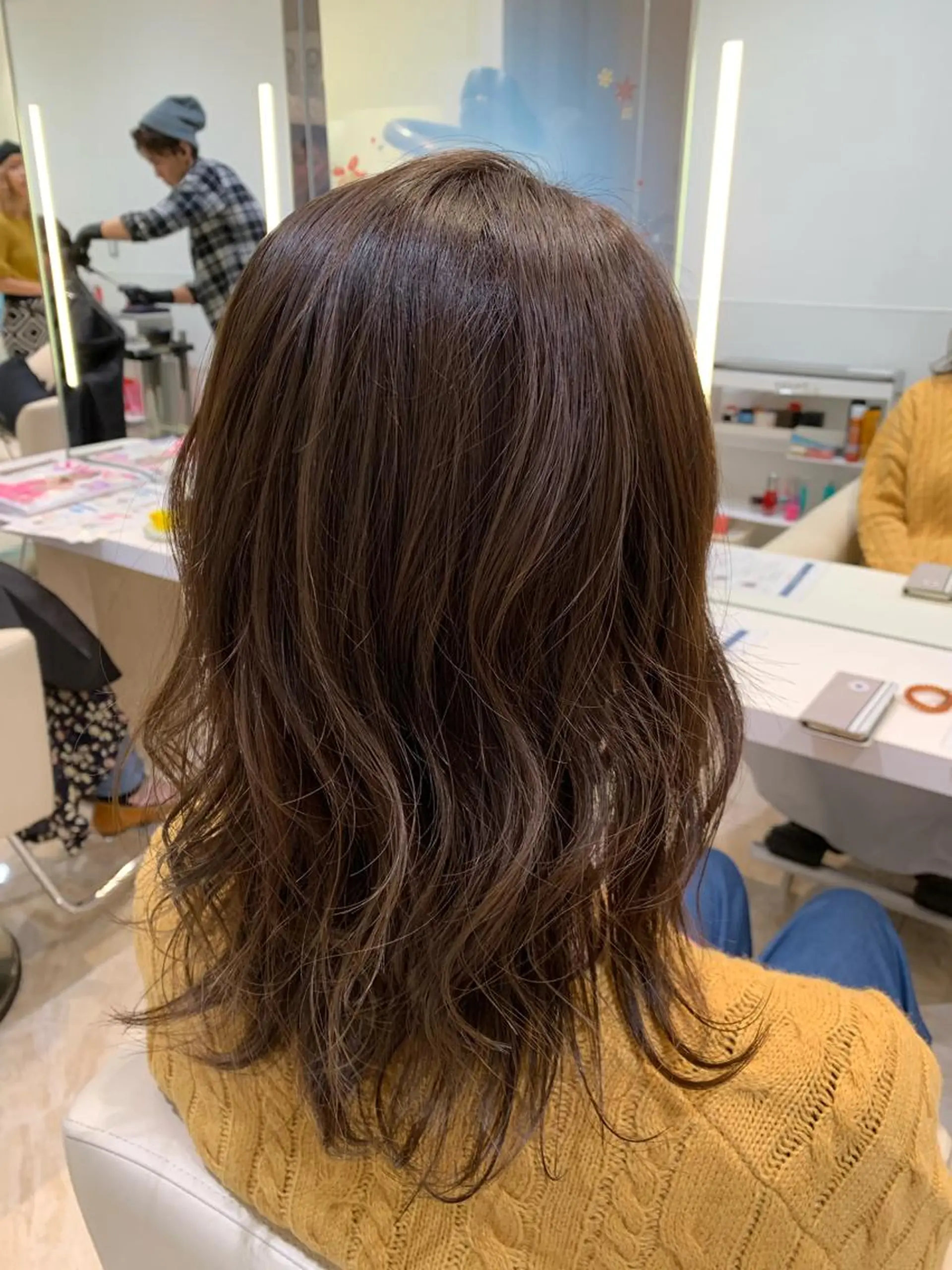 セミロング カラー ケンジアネッタ Men'sのヘアスタイル
