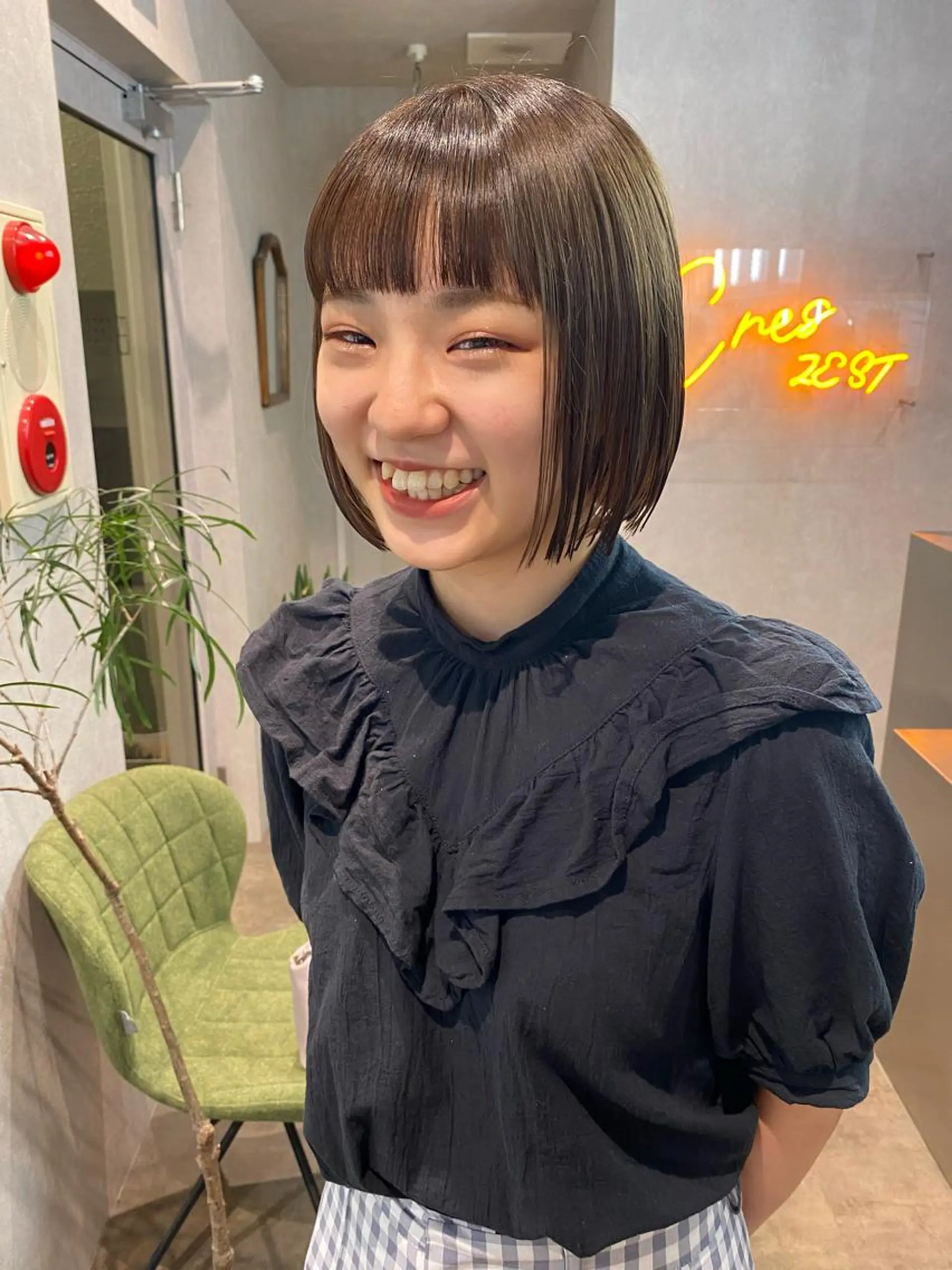 ショート カラー ヘアアレンジ XENA表参道 MIKUのヘアスタイル