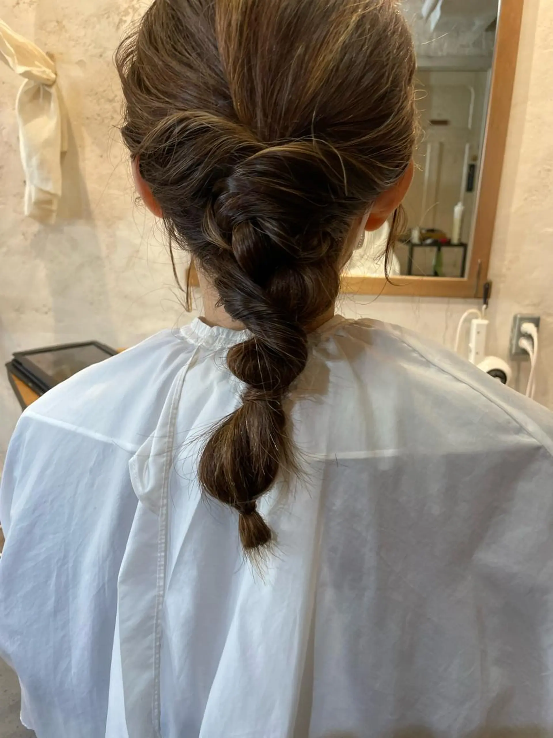 ヘアアレンジ 泊 紗羅のヘアスタイル