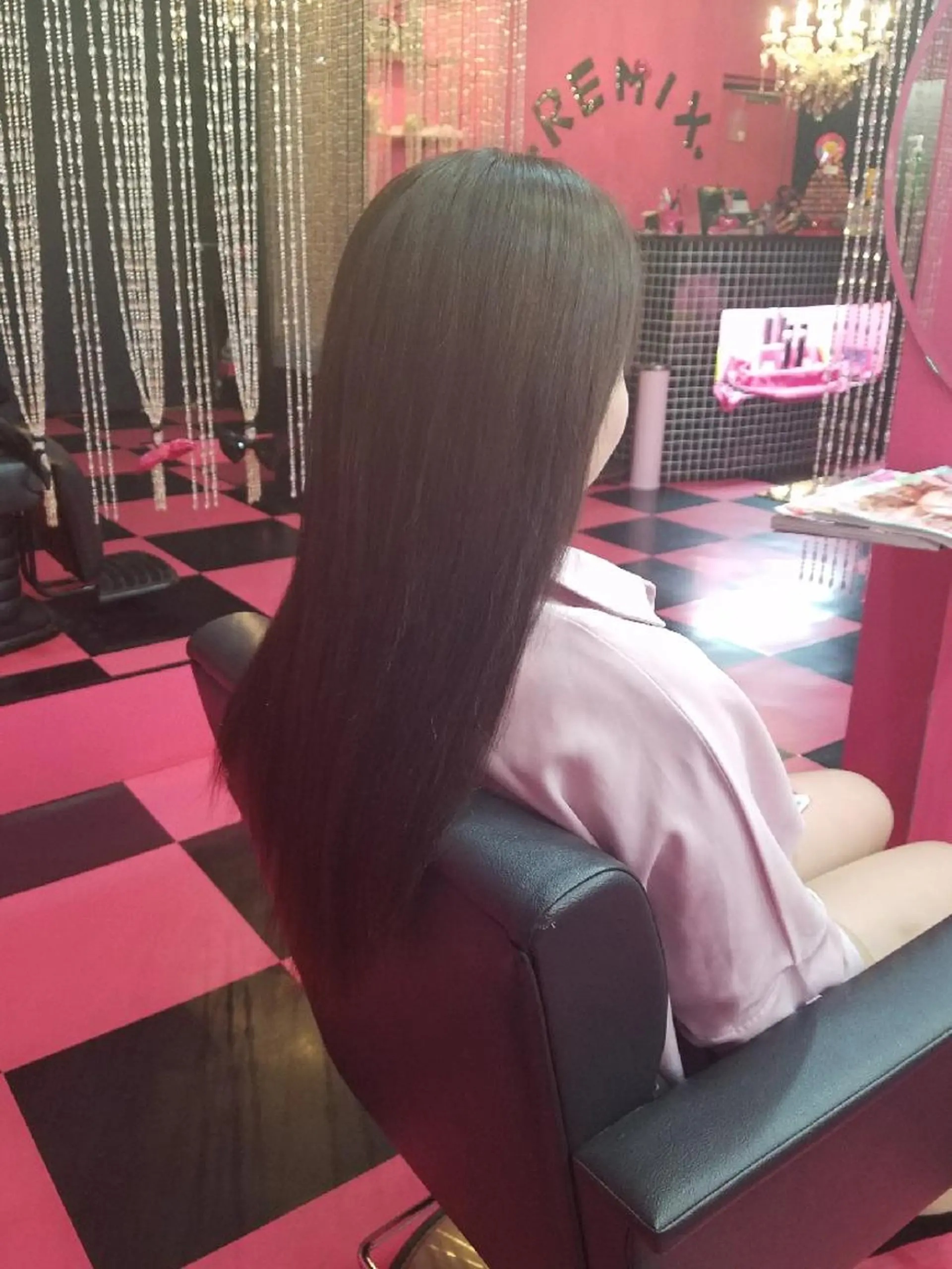 ロング カラー 編み込みエクステ シールエクステ エクステ REMIX　by　  Love　hairのヘアスタイル