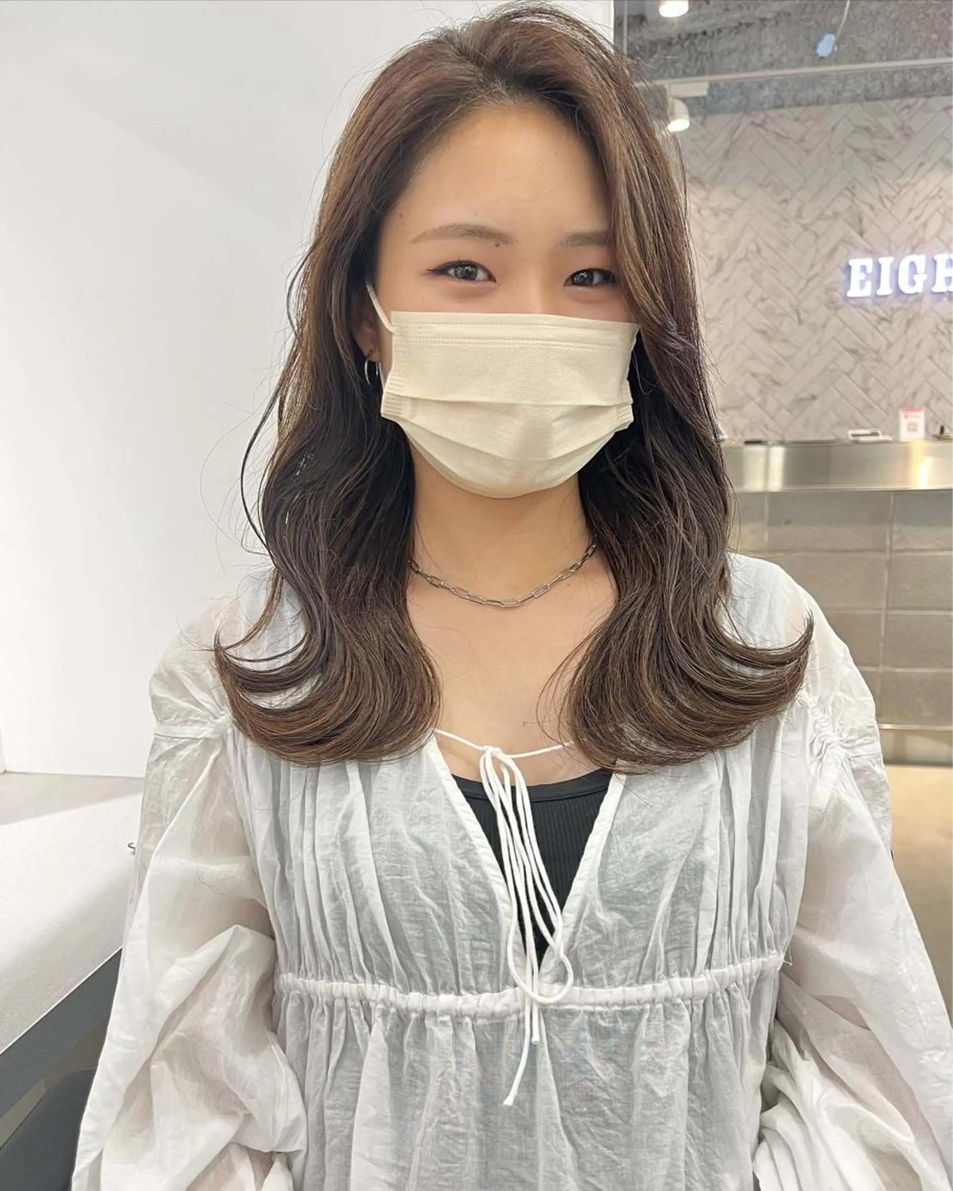 ロング カラー 韓国風ヘア カット ヘアカラー トリートメント 【代表】 辻龍樹のヘアスタイル