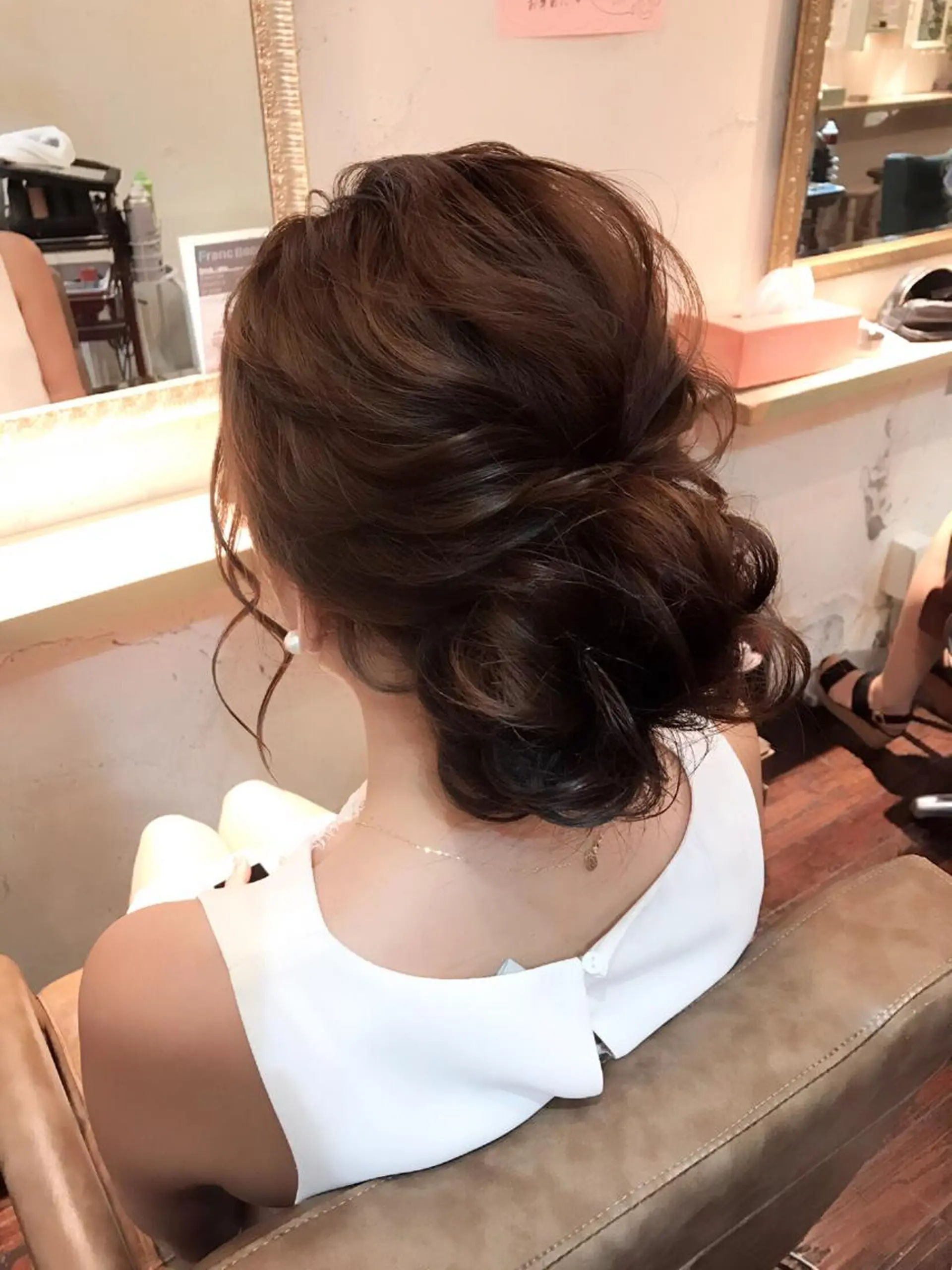 ミディアム 【カメレオン】 上村 祥子のヘアスタイル