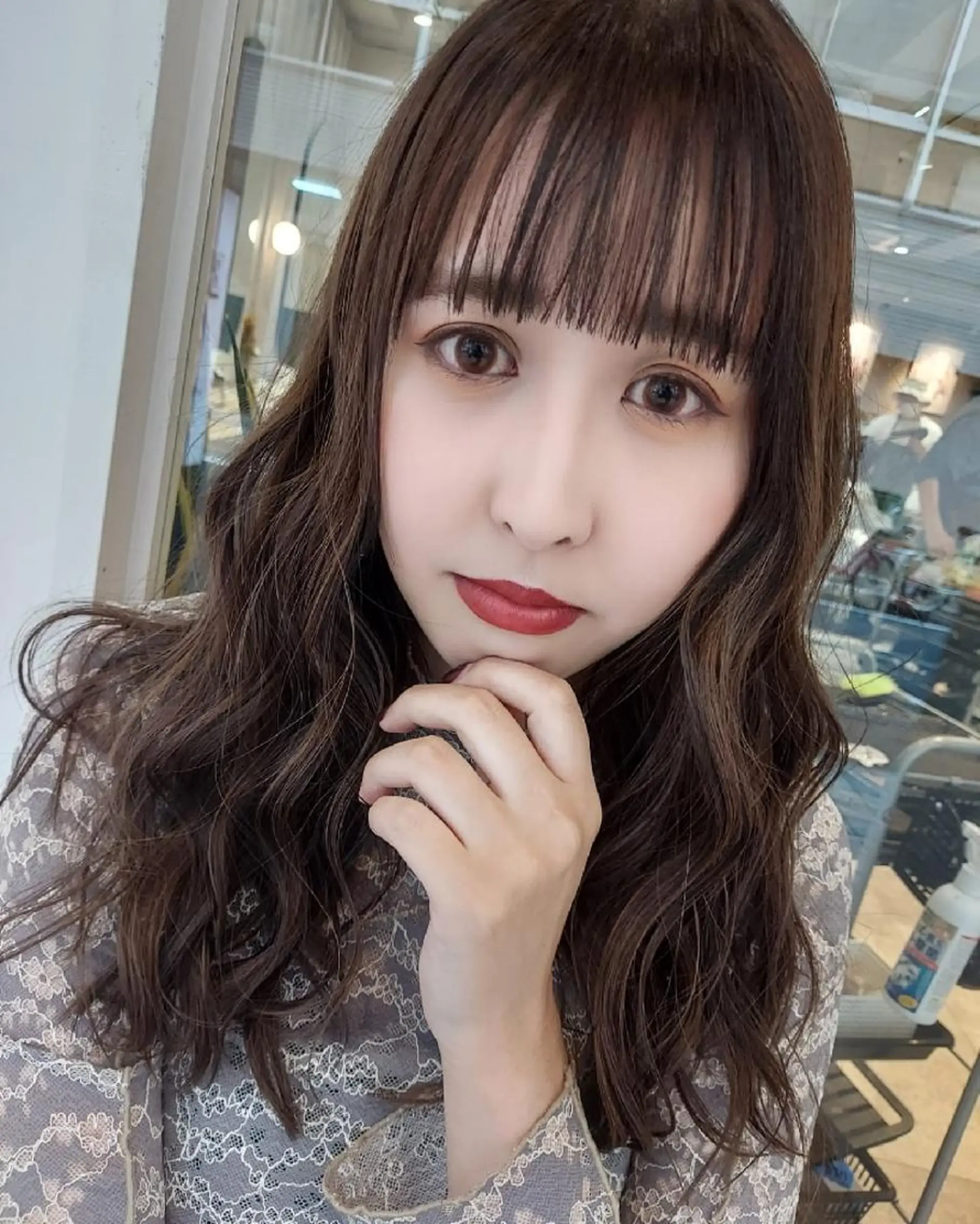 カラー ロング グレージュ アイスグレージュ grow上野御徒町【グロウ】所属・ブリーチ・ハイトーン 特化🎉内山のヘアスタイル