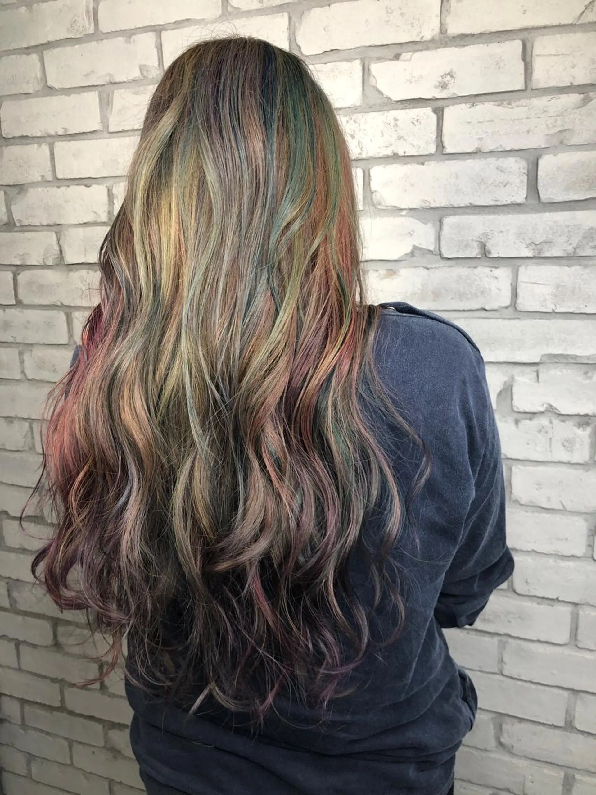 ロング カラー バレイヤージュ ブリーチ ケアブリーチ ダブルカラー ハイライトカラー welring hair salon所属・welring hair salonのヘアスタイル