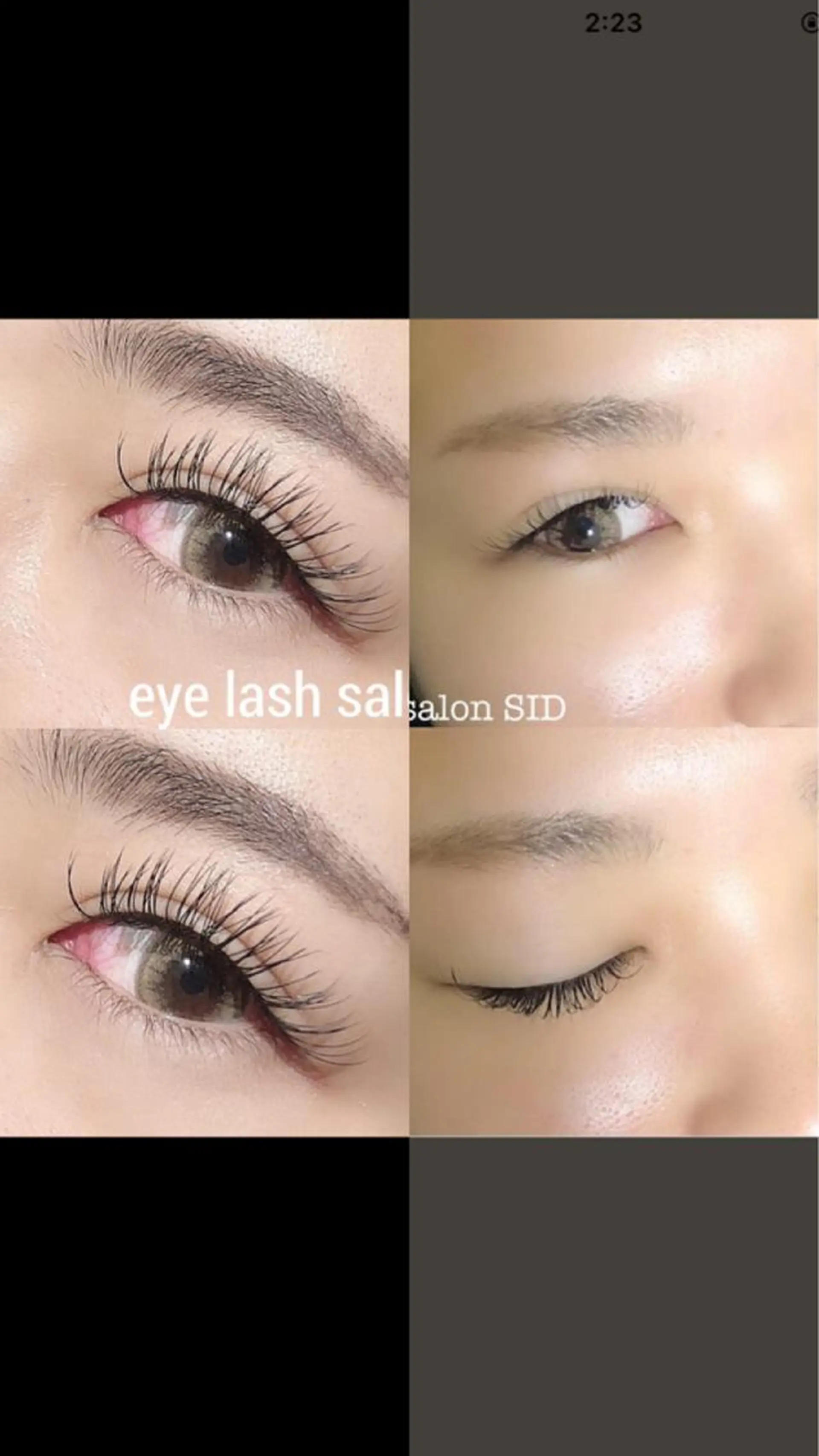 マツエク・マツパ eye lash salon SIDのマツエク・マツパデザイン
