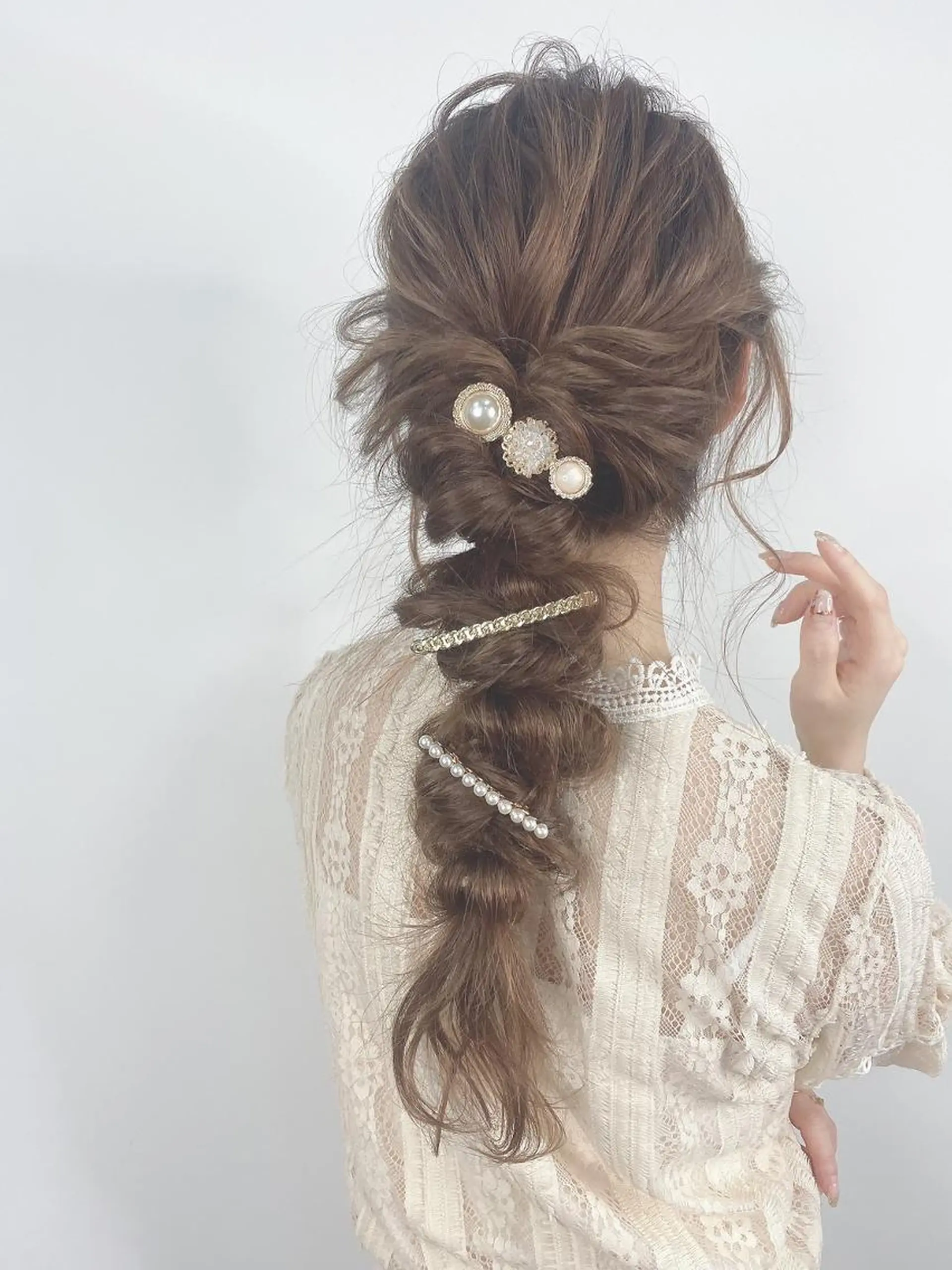 ロング ヘアアレンジ カラー ⭐️Shelter by TOKYO⭐️のヘアスタイル