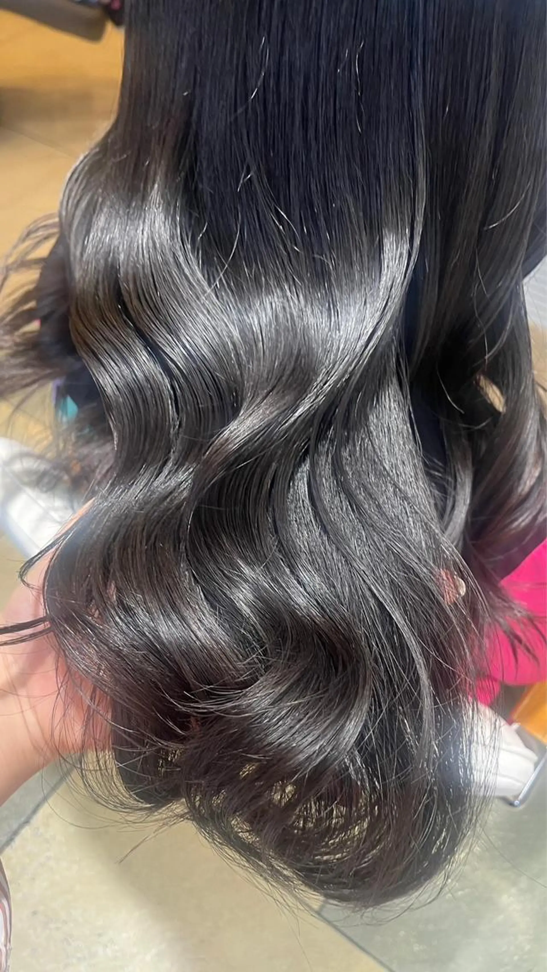 カラー バレイヤージュ ブリーチ ケアブリーチ 透明感カラー デザインカラー カット ヘアカラー トリートメント ミシェル /韓国ヘア🕊️のヘアスタイル