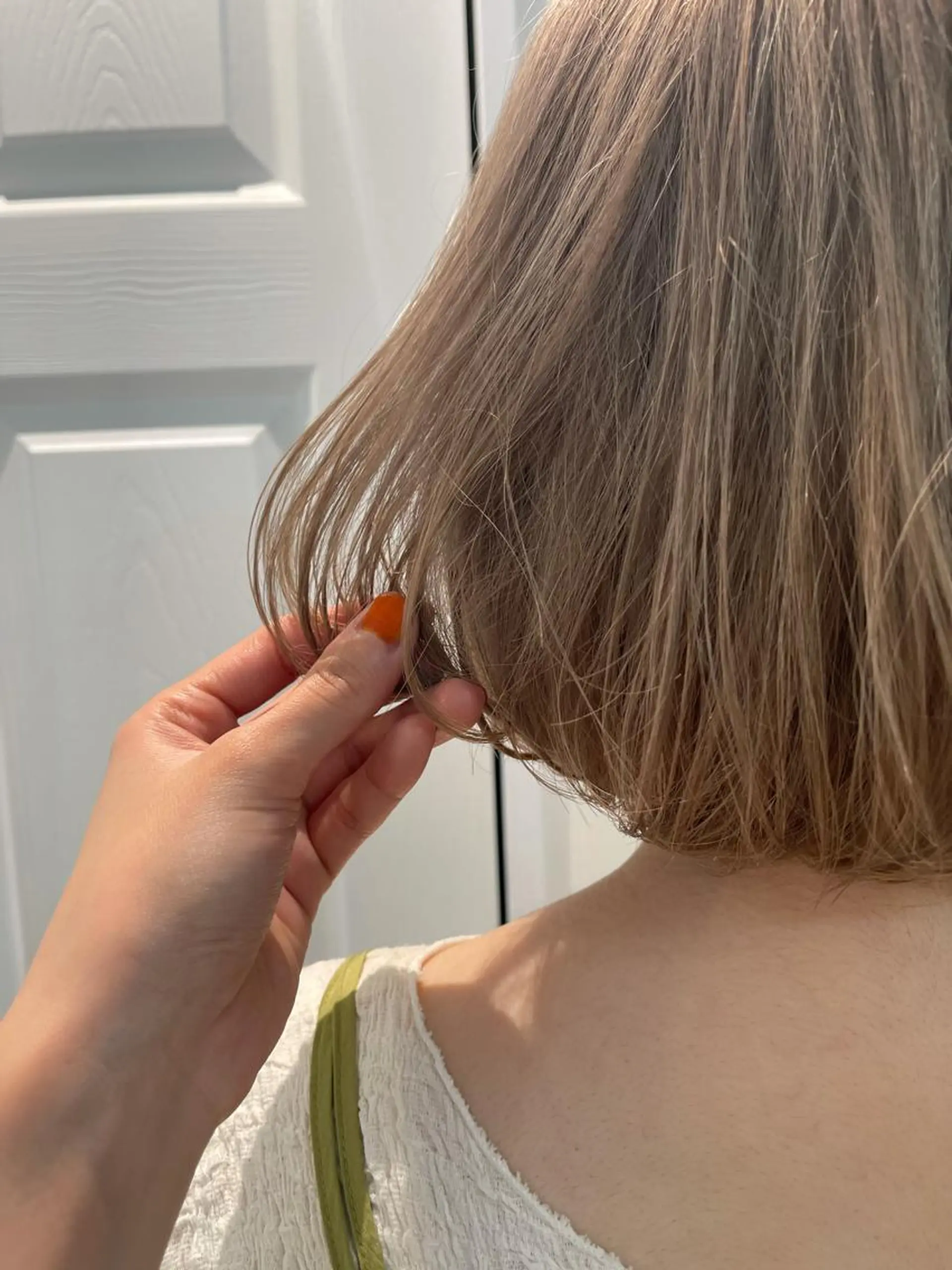 ショート カラー ブリーチ * 透明感カラー c h i h o *のヘアスタイル