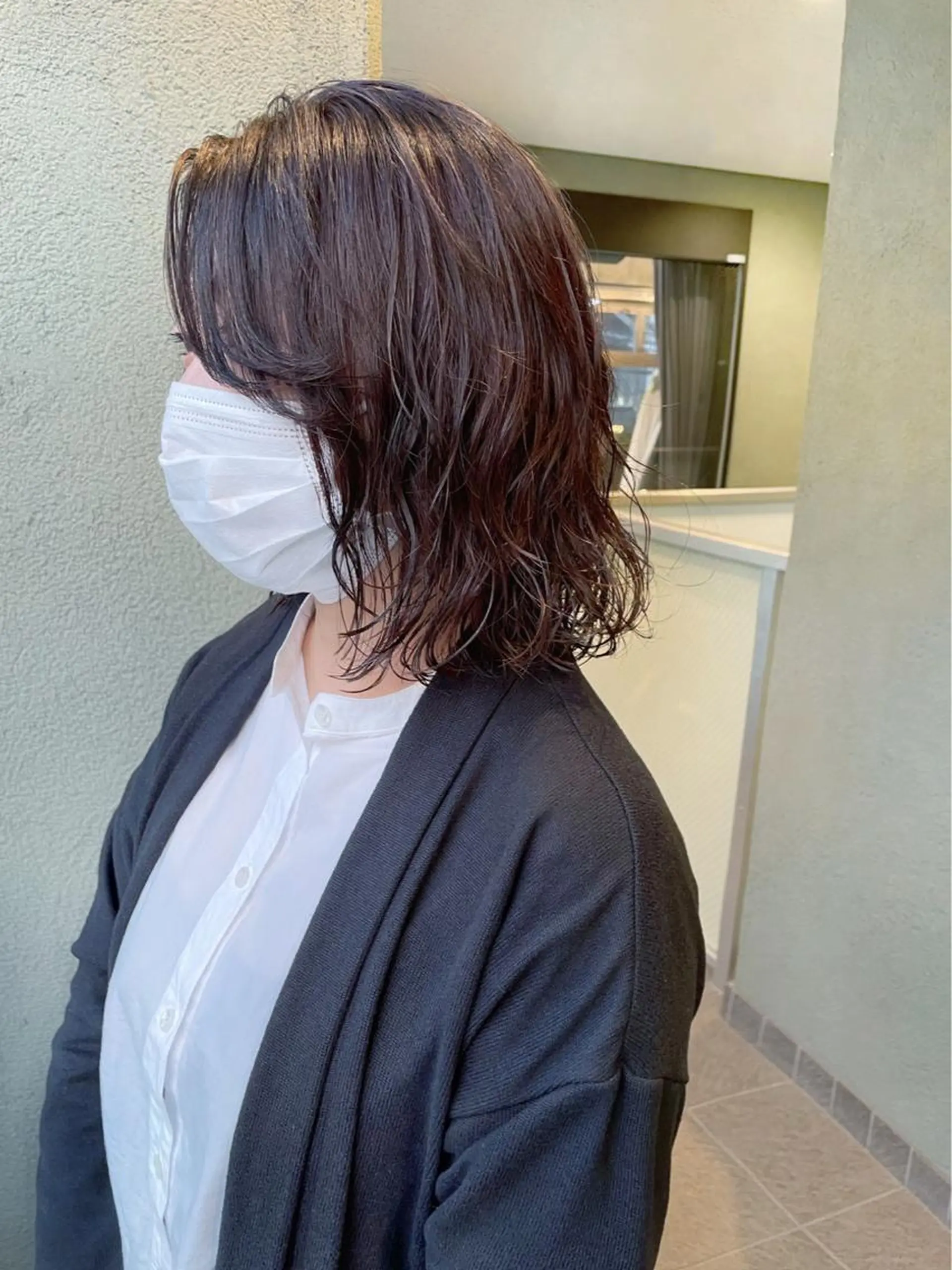 ミディアム カラー カット ヘアカラー HIROKI ” stylistのヘアスタイル