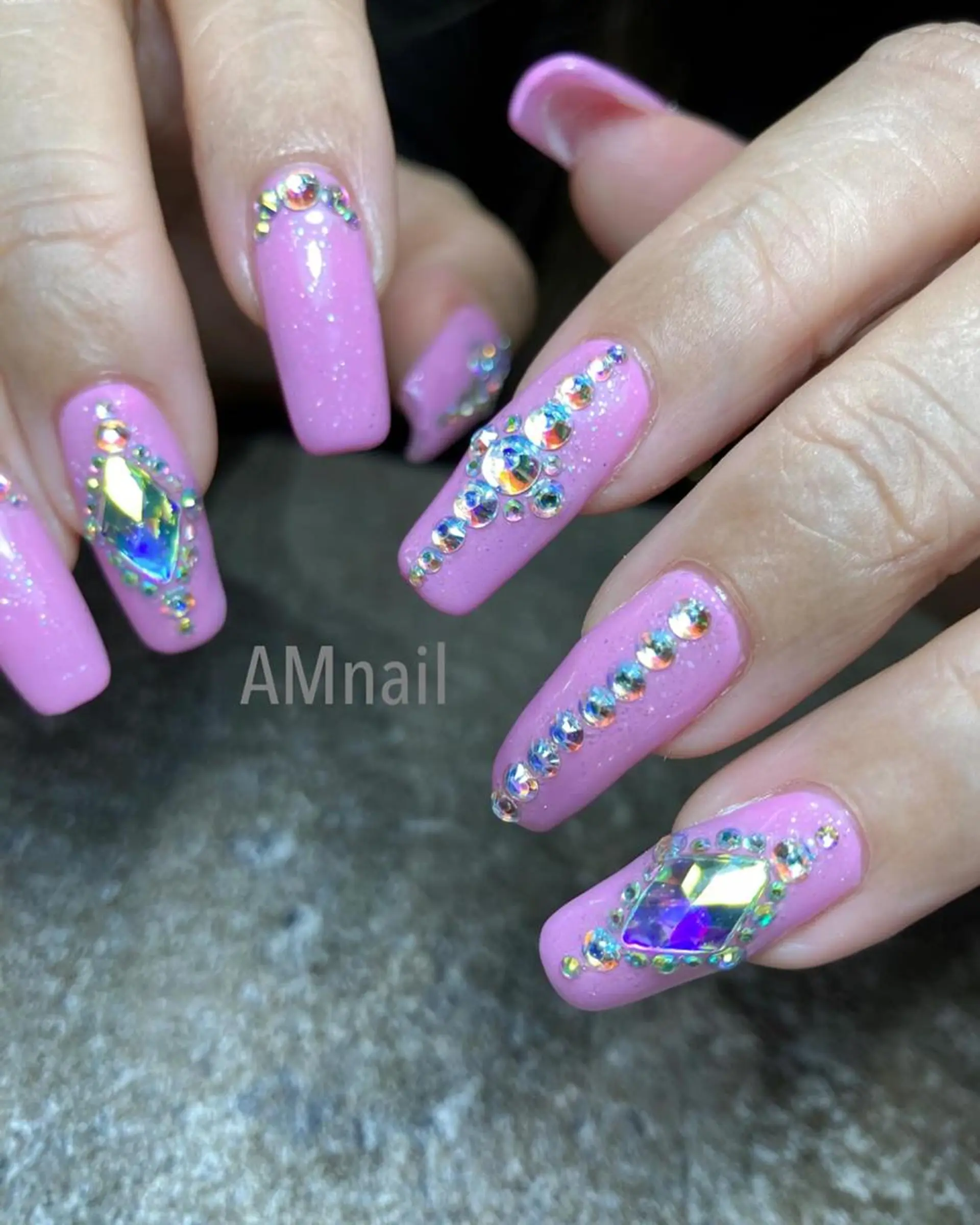 ネイル ロングネイル 持ち込み スカルプネイル ハンドネイル ネイルアーティスト SUE（スゥ）のネイルデザイン