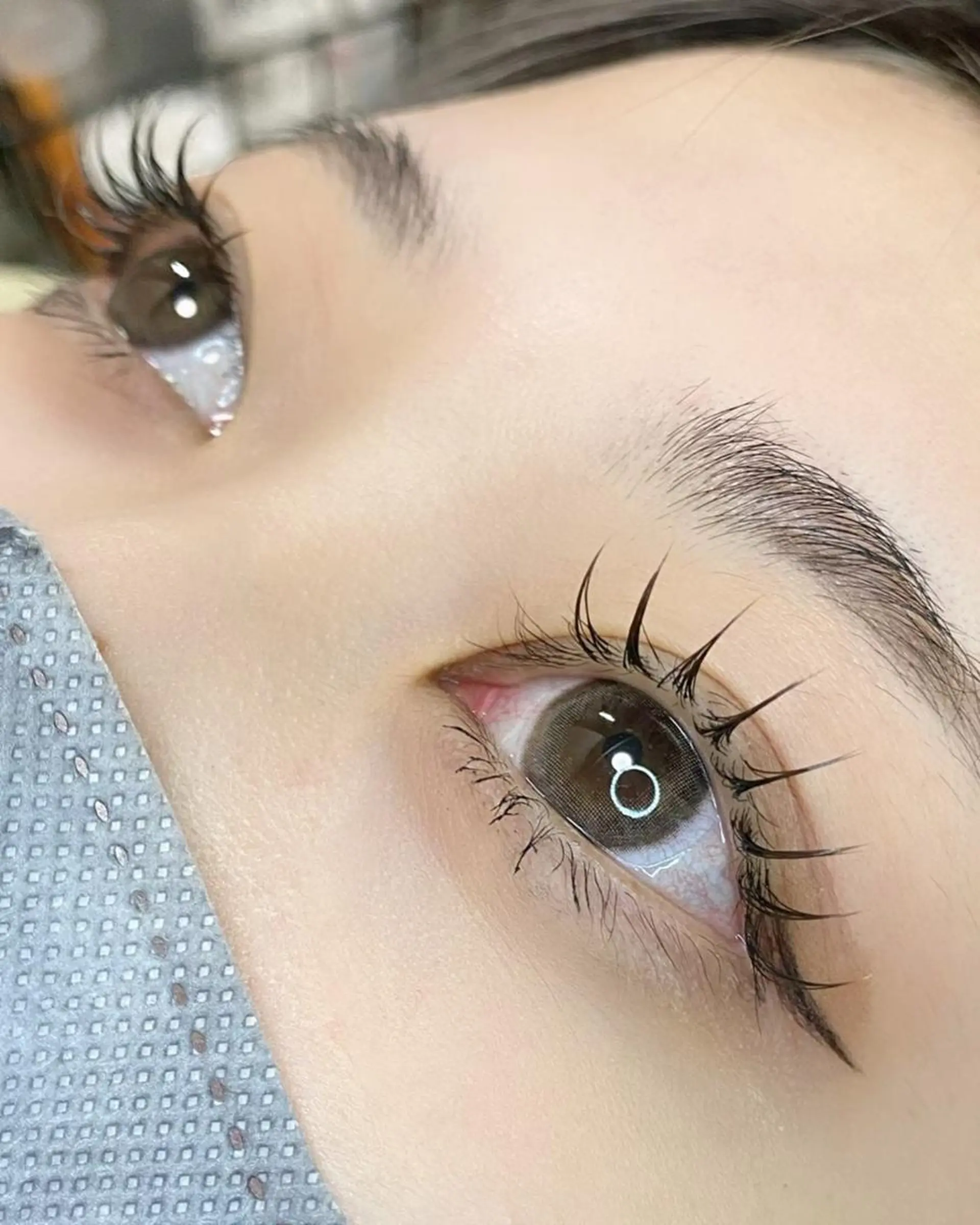 マツエク・マツパ 束感まつ毛 カラーマツエク フラットラッシュ パリジェンヌラッシュリフト まつげパーマ ANELA福島店所属・ANELA福島店 SATOのマツエク・マツパデザイン