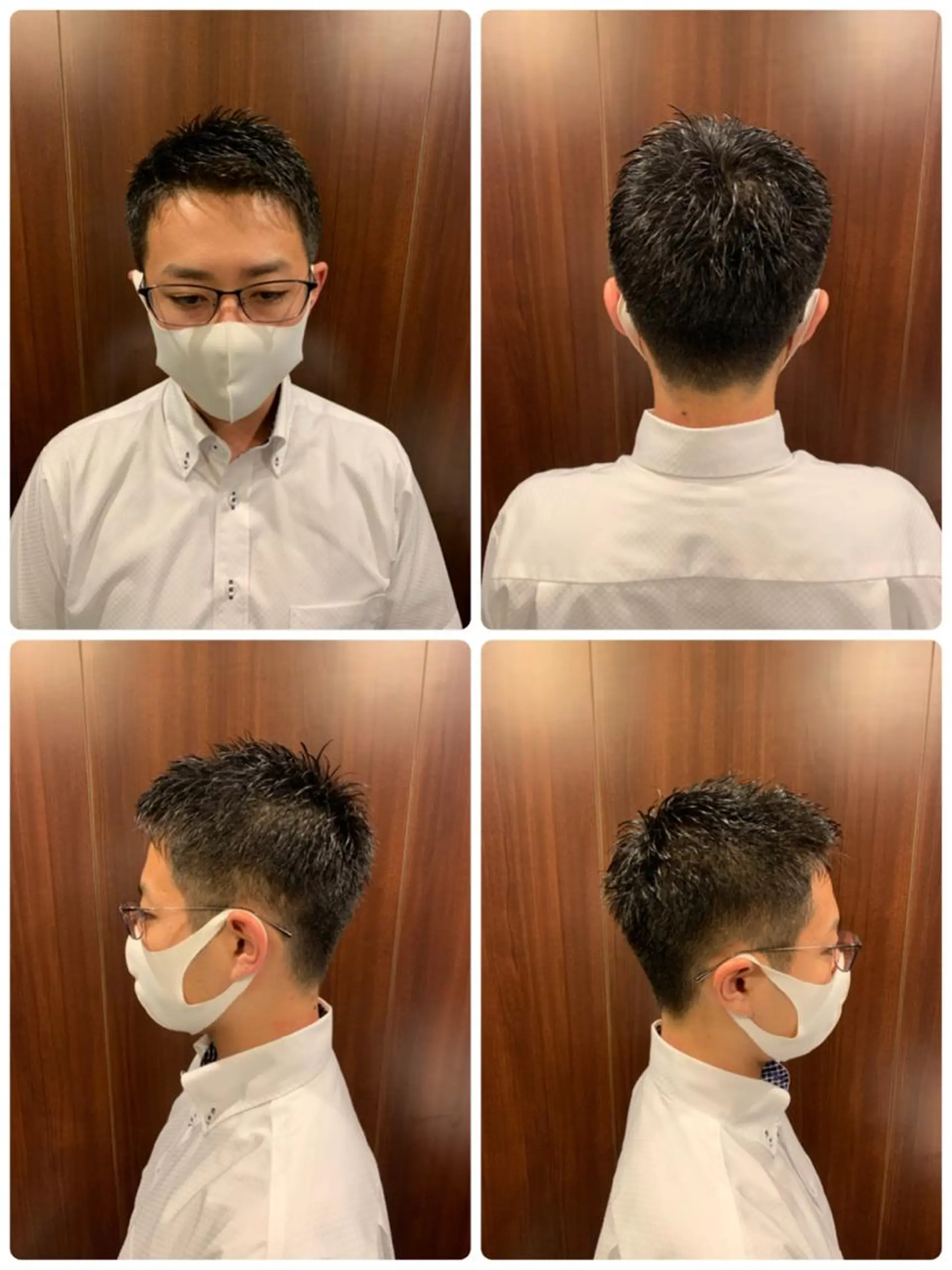 ショート メンズ ビジネス ショートヘア 高橋 大輔のヘアスタイル