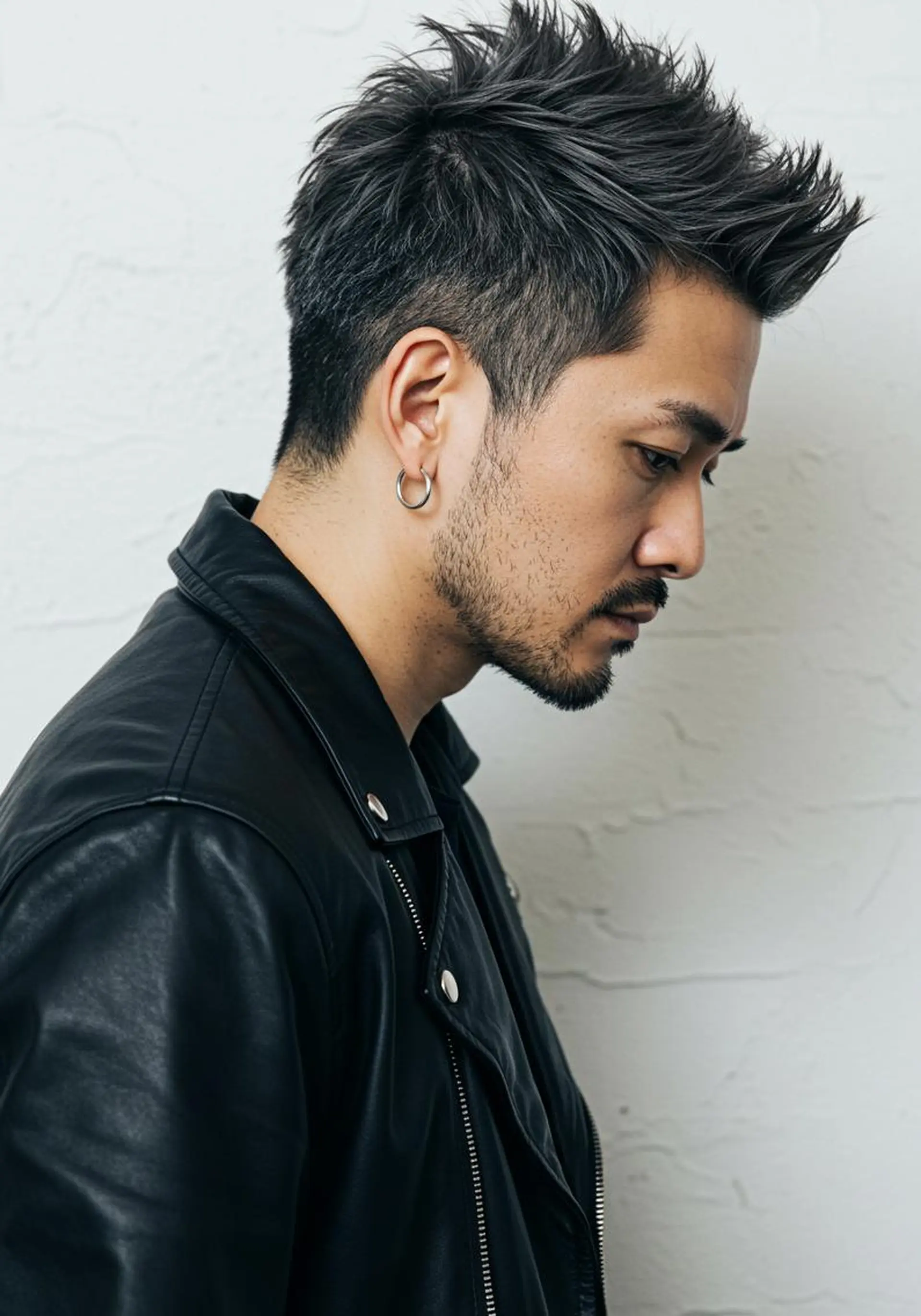 メンズ センターパート フェードカット マッシュ メンズパーマ メンズツイストパーマ men'sカットの 神様　Sky原宿のヘアスタイル