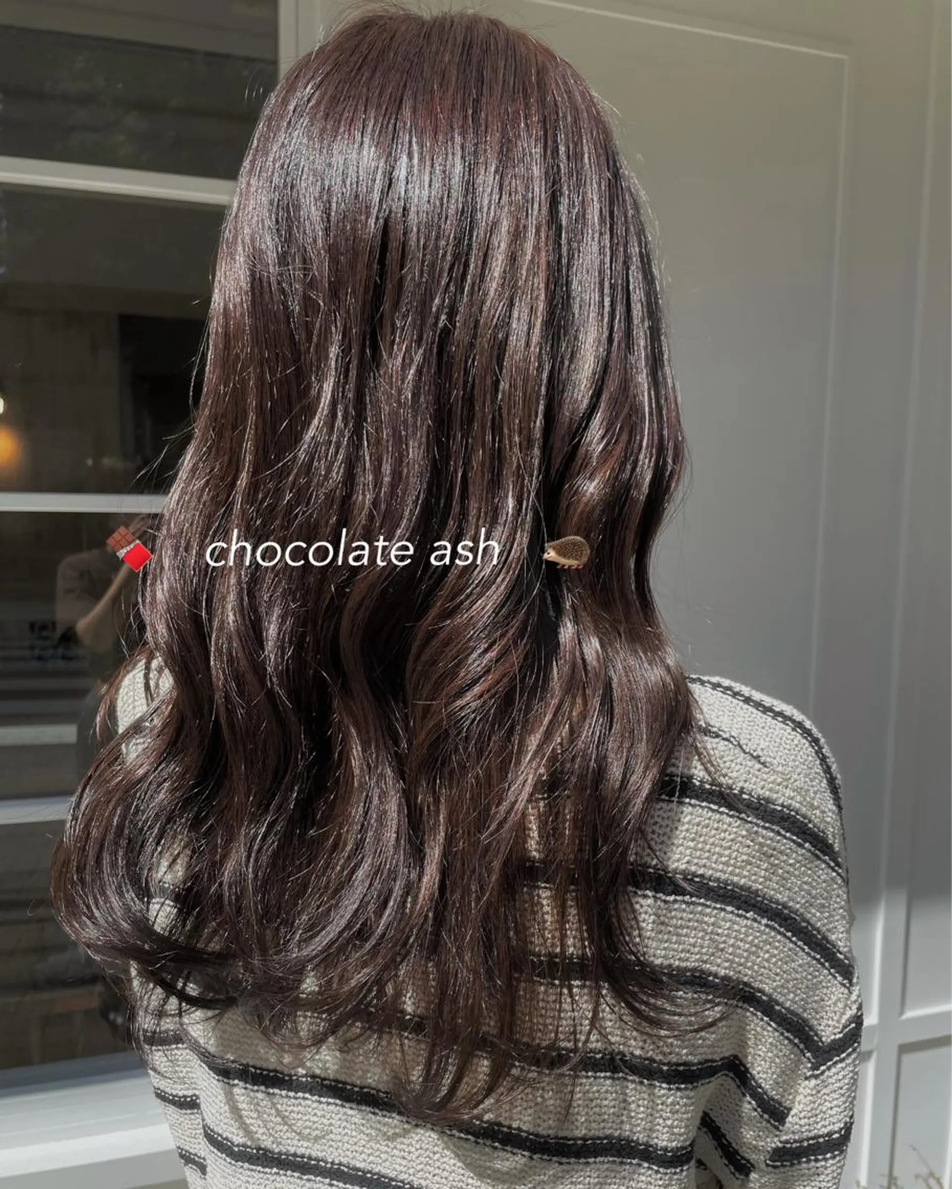 ロング nia所属・柔らかブラウン/栄/ tomitaのヘアスタイル