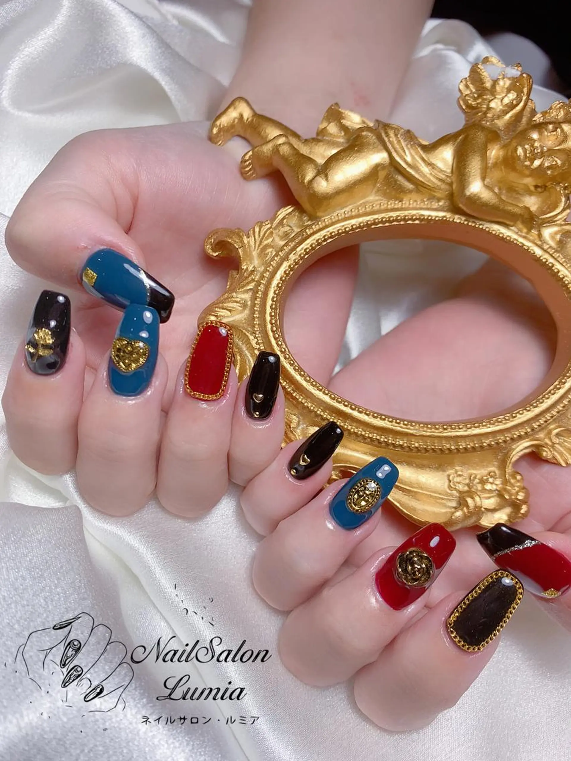 ネイル ハンドネイル ネイルサロン ルミア Lumia 店長のネイルデザイン