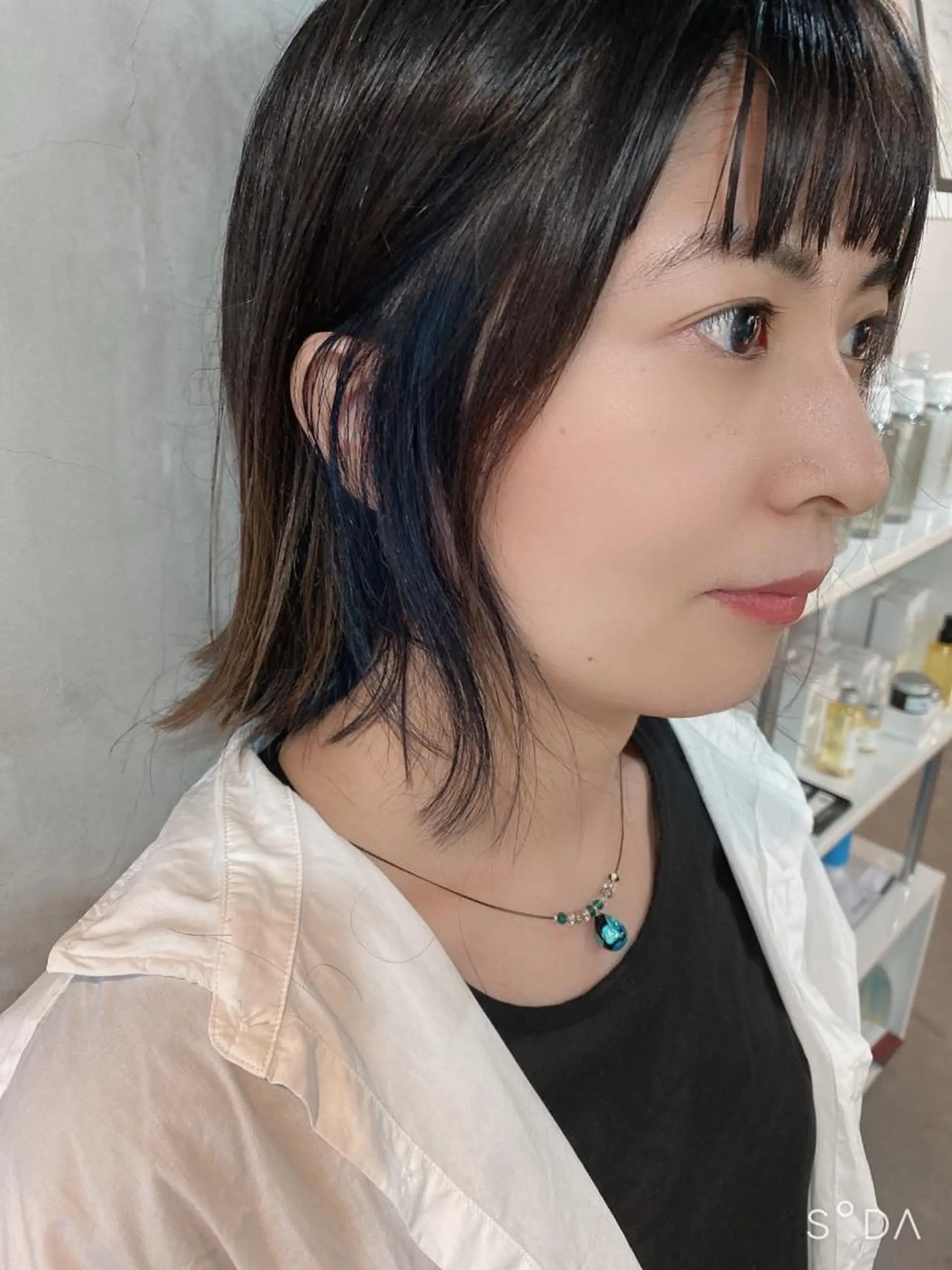 ショート カラー ヘアアレンジ stylist/蛯谷 珠里のヘアスタイル