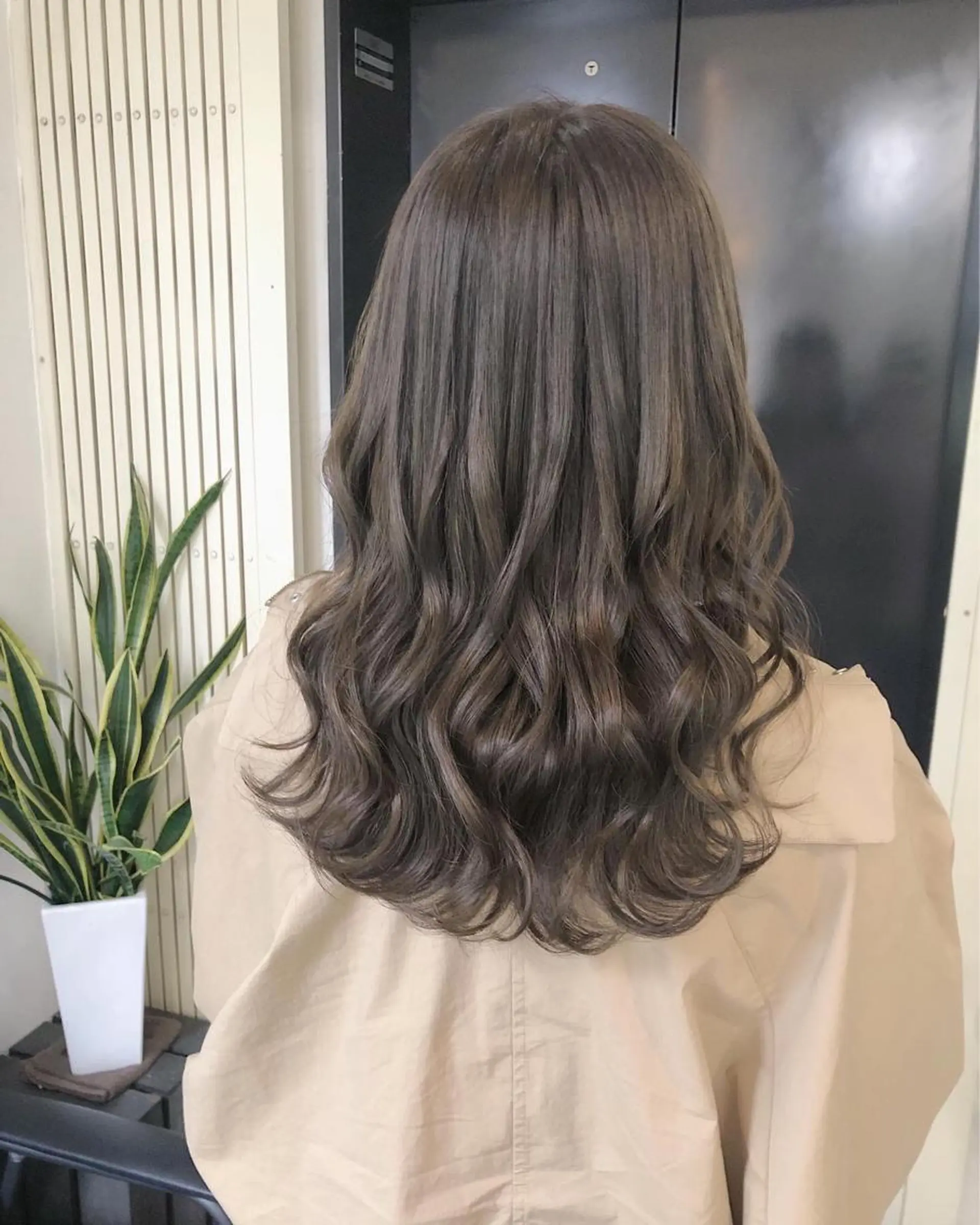 ミディアム カラー ブラウンカラー シアーブラウン カット ヘアカラー トリートメント GiseL天神カラー 髪質改善/ブリーチのヘアスタイル