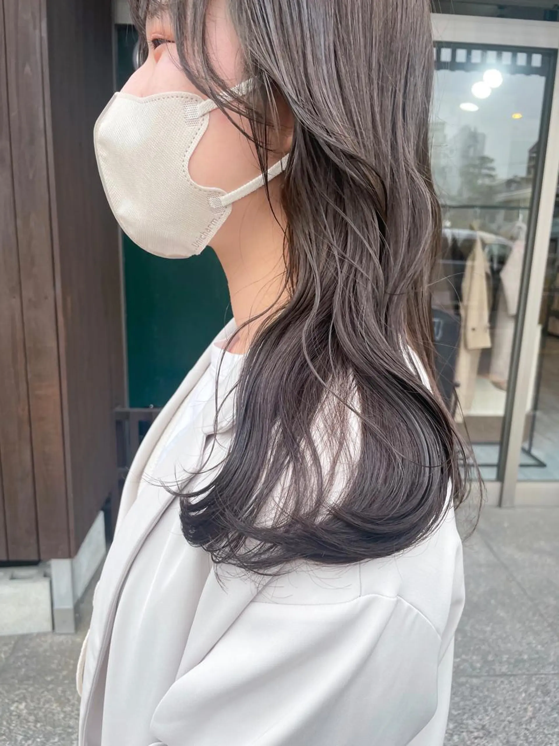 セミロング カラー 高橋 みく/ minim 暖色のヘアスタイル