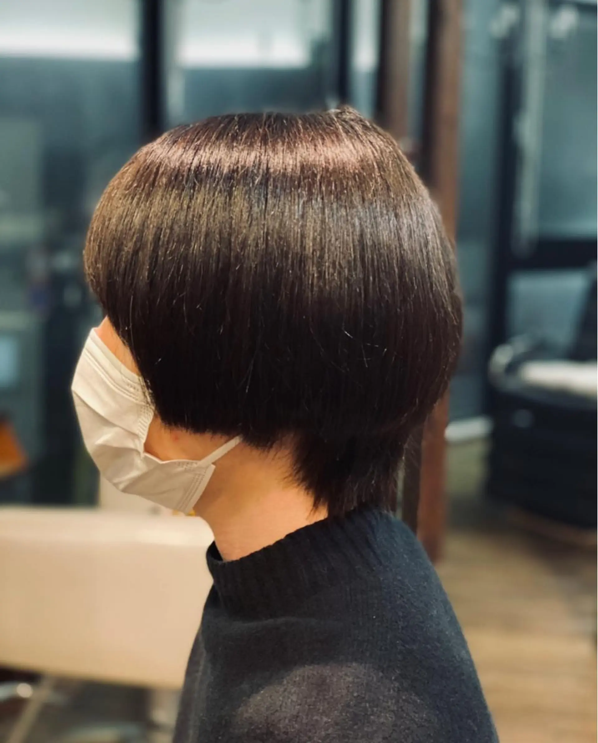 ミディアム カラー ボブ カット トリートメント plants hair salon by GEORGE所属・元住吉プランツヘアー ☘️丸山☘️のヘアスタイル