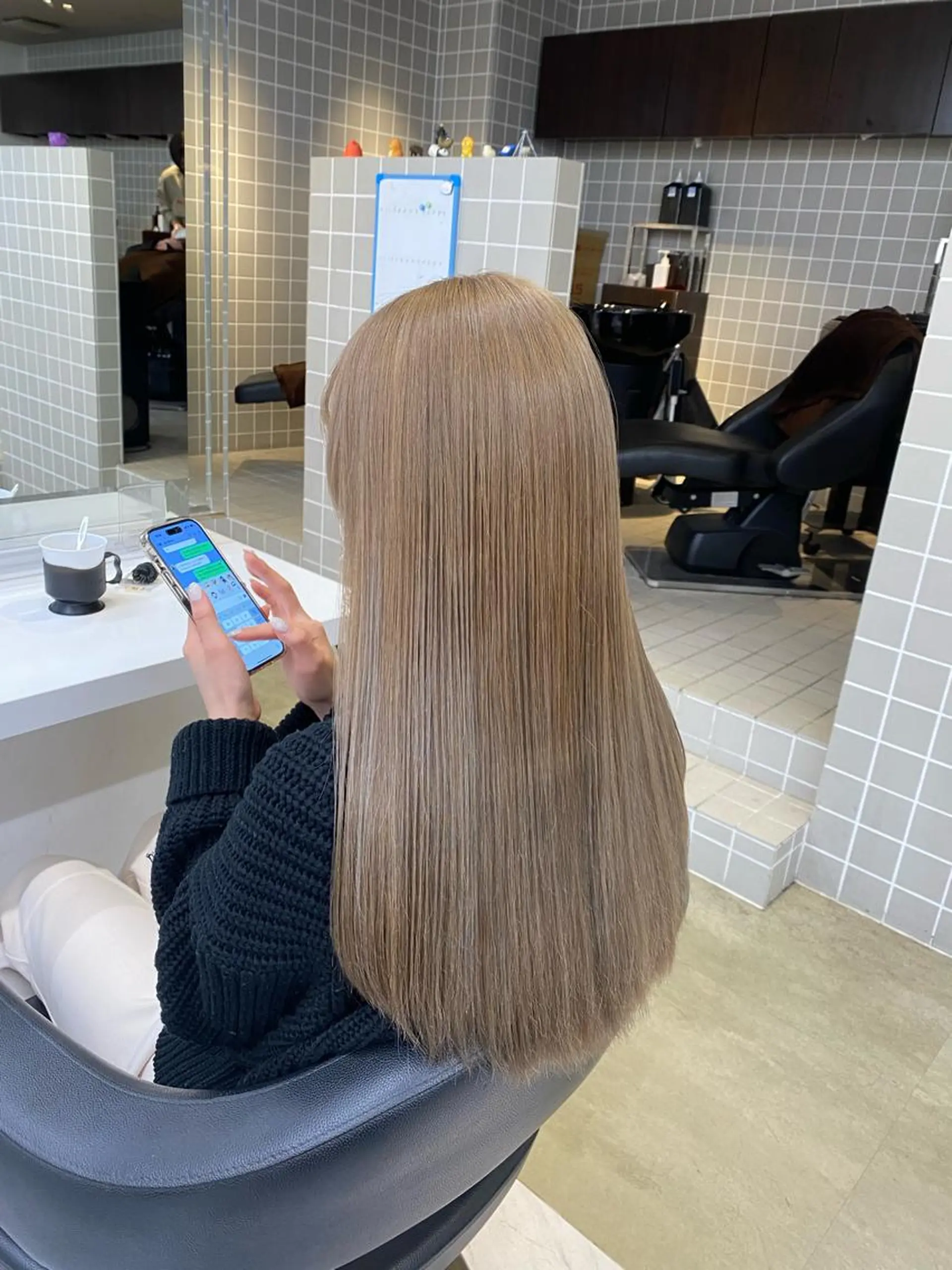 ロング カラー ダブルカラー/ 横浜/JURIのヘアスタイル