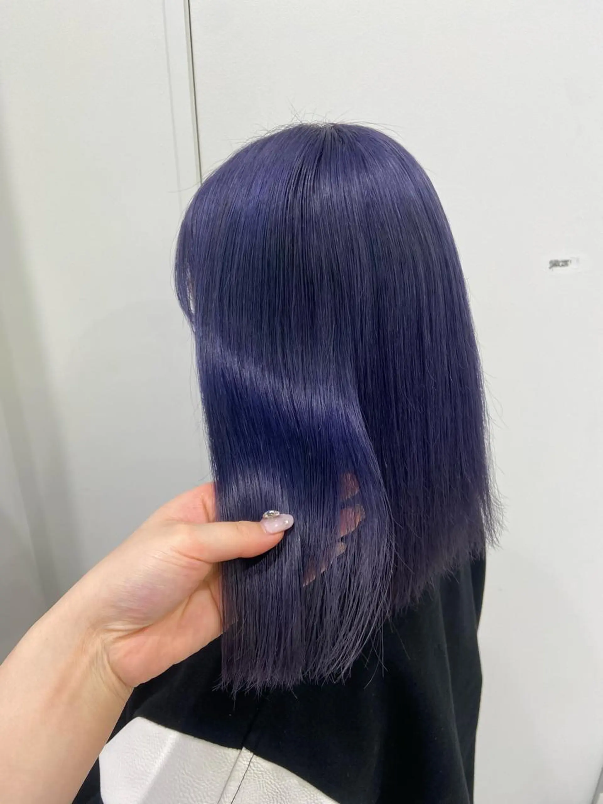 ミディアム カラー ヘアカラー ヘアセット ワインレッド 🍒KAHOのヘアスタイル