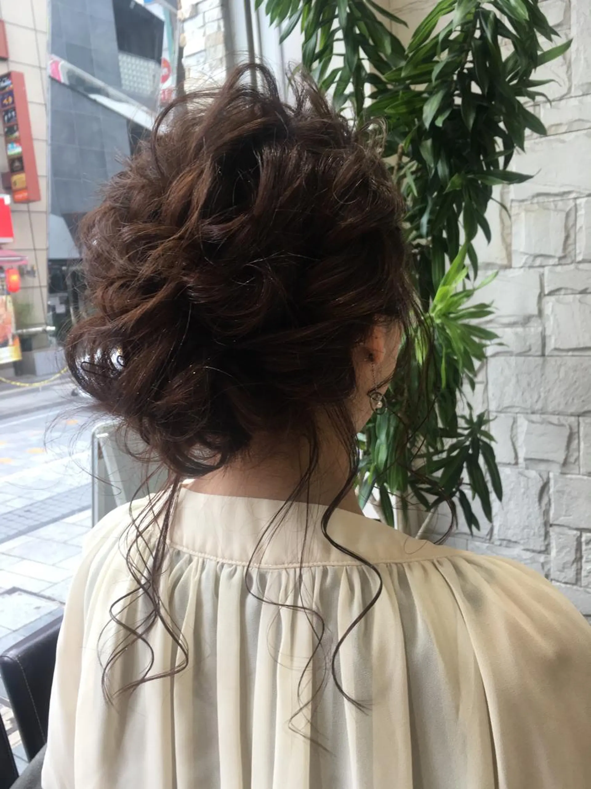 ミディアム ヘアアレンジ ✨🌿大人可愛い愛さ れhair🌿✨松本のヘアスタイル