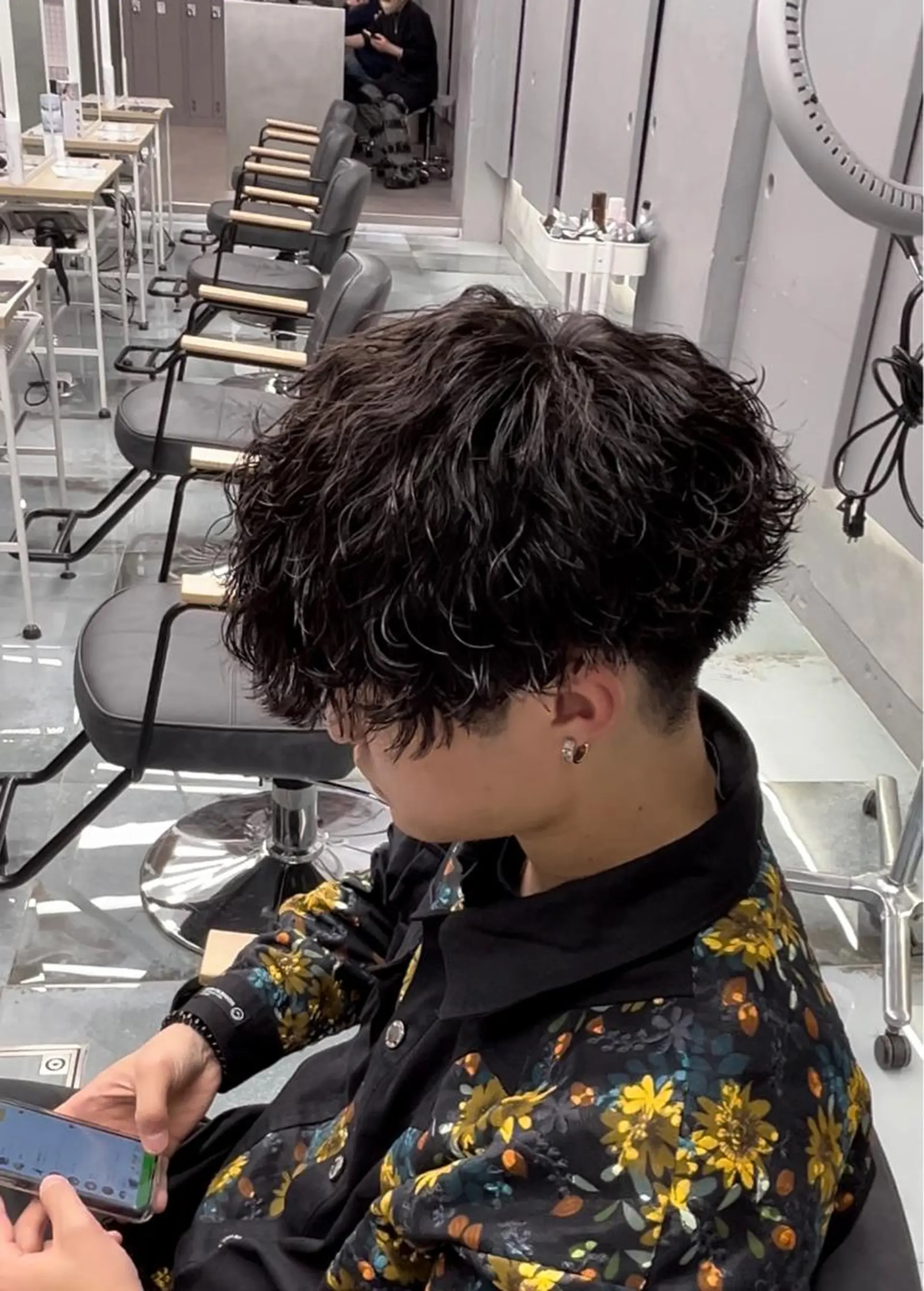 パーマ メンズ メンズパーマ 波巻きパーマ 【メンズ特化】 寺田遥輝のヘアスタイル