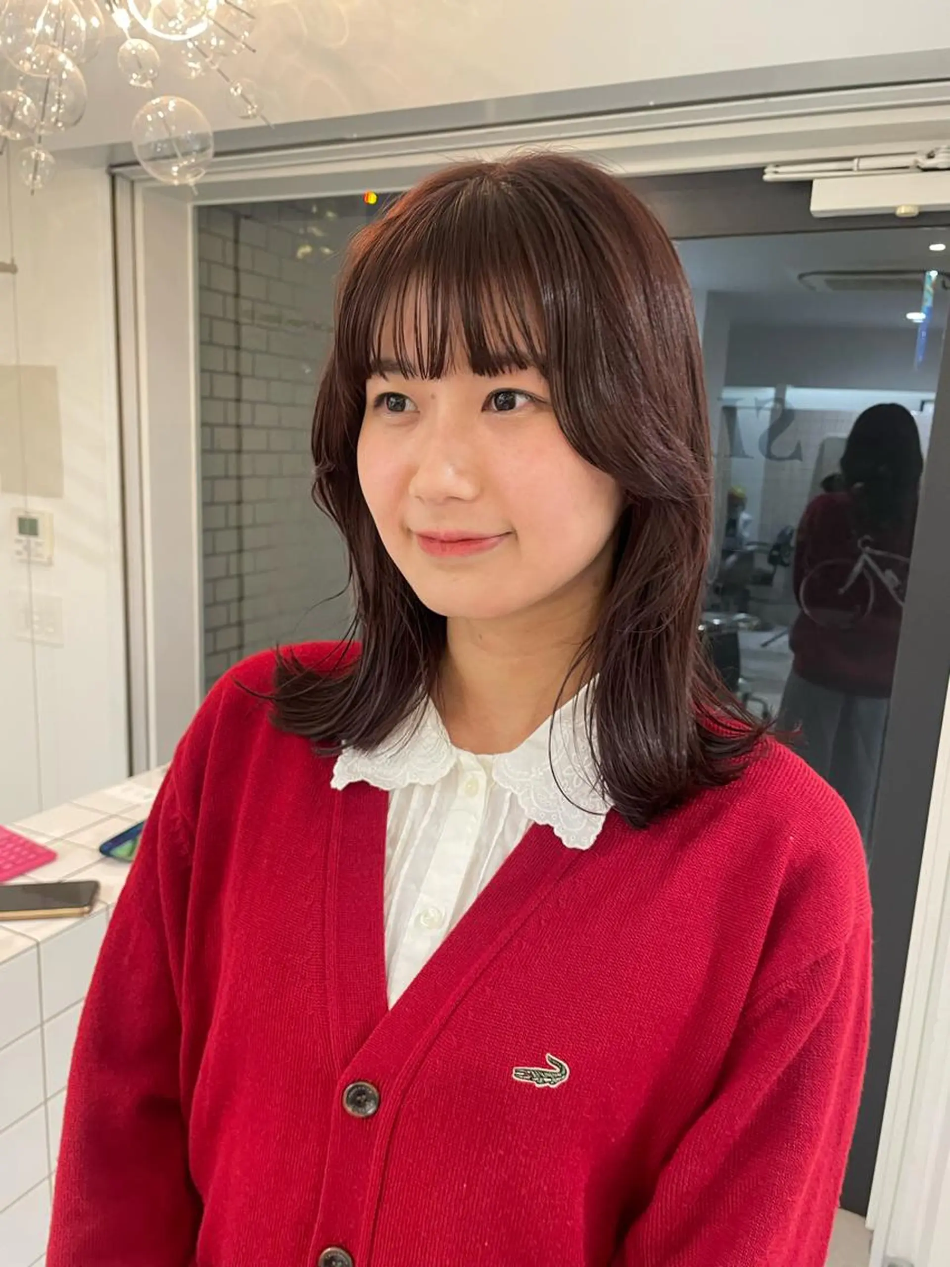 ミディアム カラー Koto🌿 ブリーチなしカラーのヘアスタイル