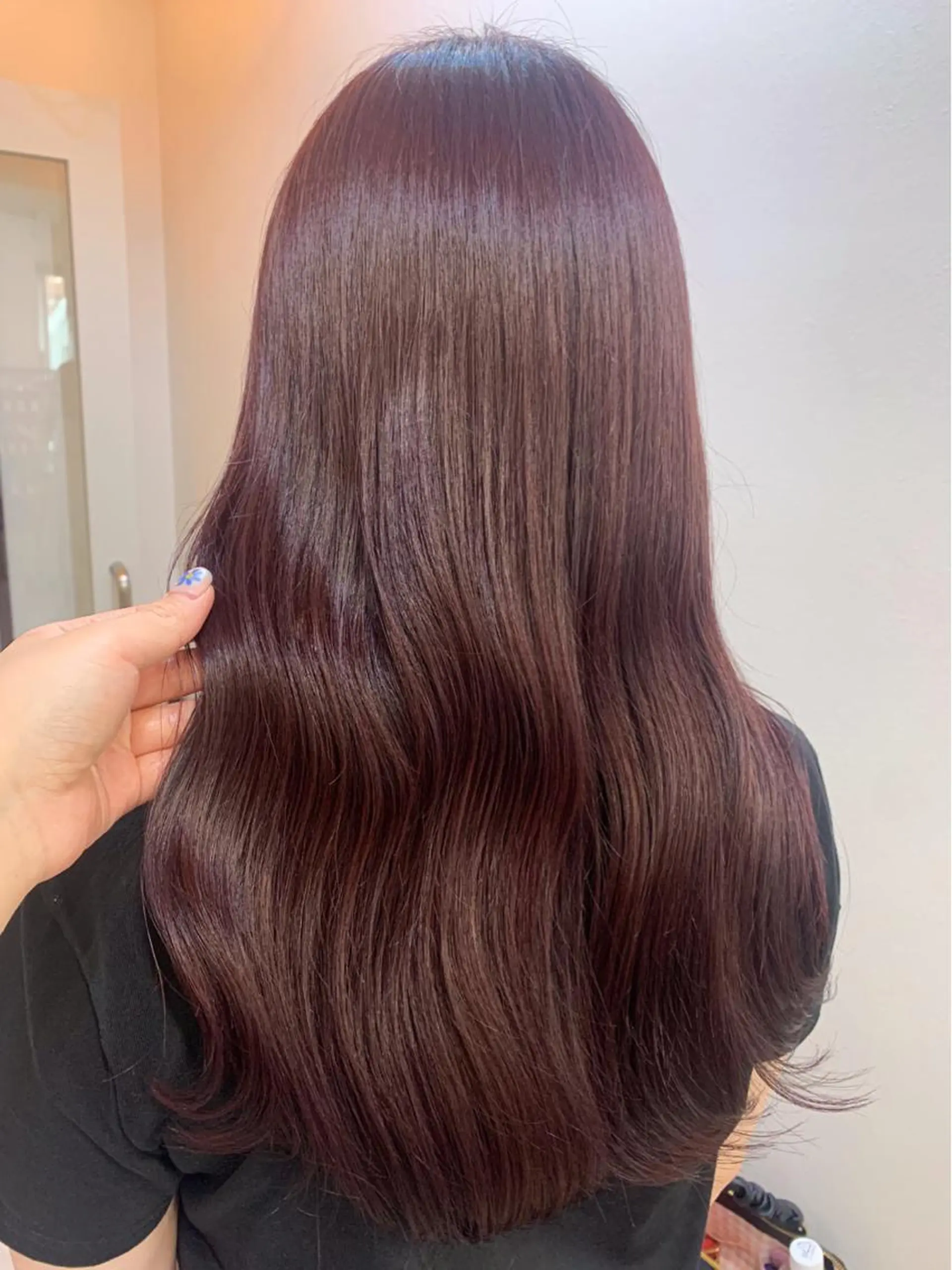 ロング 髪質改善 縮毛矯正 トリートメント カット ヘアカラー トリートメント SALOWIN 銀座一丁目店所属・髪質改善/縮毛矯正 🎀小林 唯 🎀のヘアスタイル