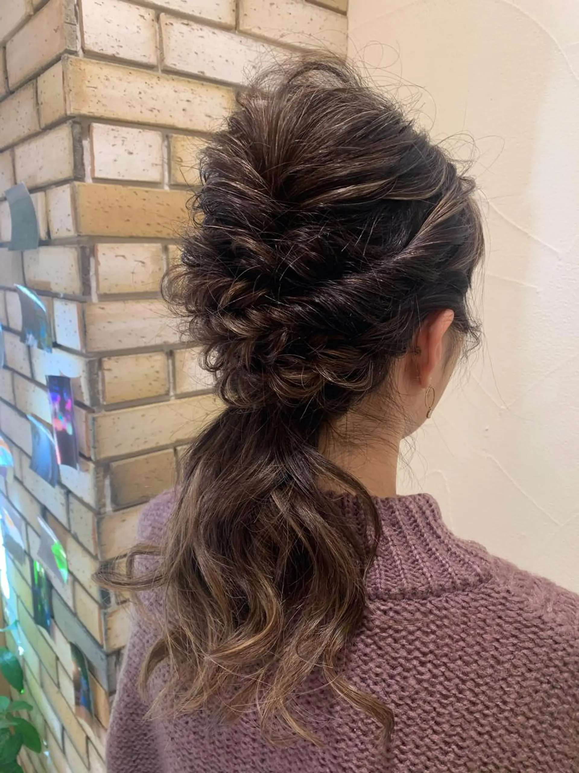 ヘアアレンジ ヘアセット 透明感カラー・ 髪質改善🩵イケダのヘアスタイル