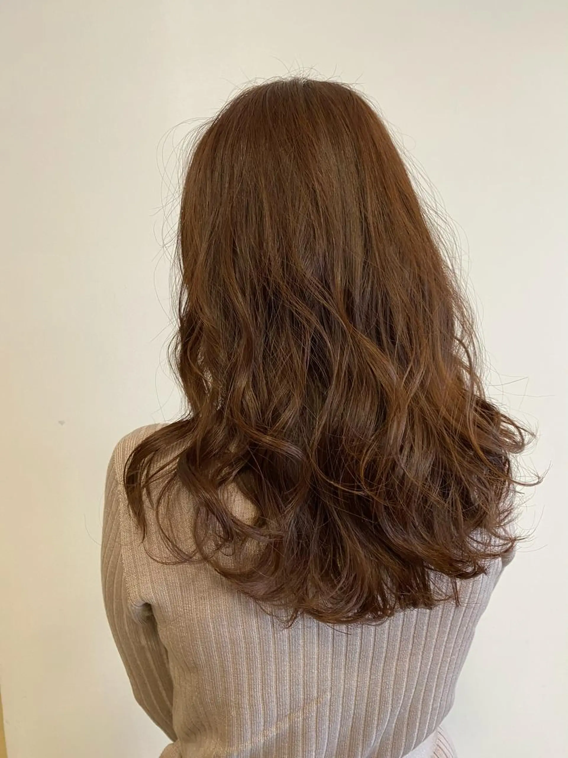 ロング カラー ブラウンカラー チョコレートブラウン デザインカラー🌈 高木リョウのヘアスタイル