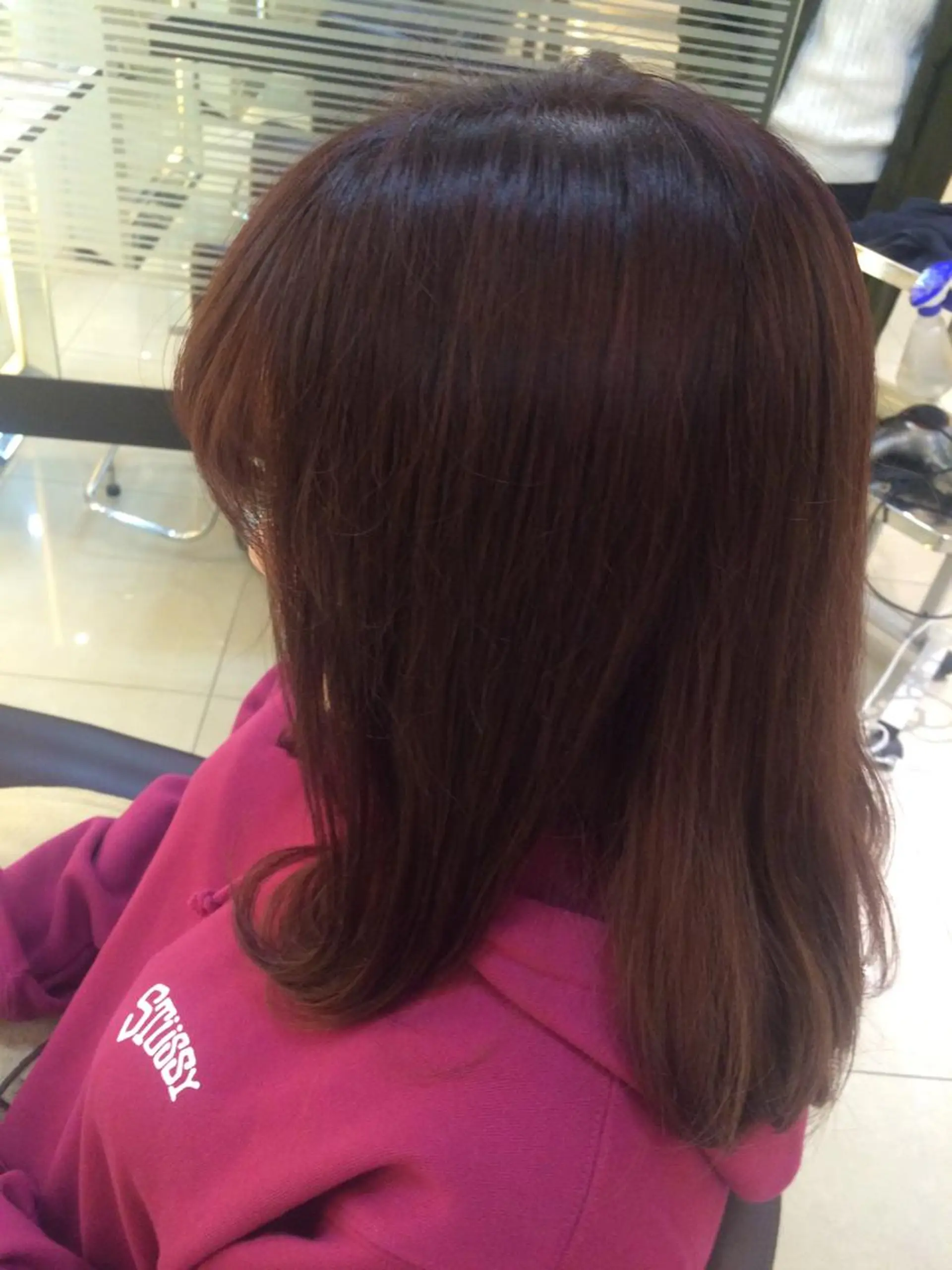 ミディアム カラー 似合わせ／代表 髪質改善/山田将大のヘアスタイル