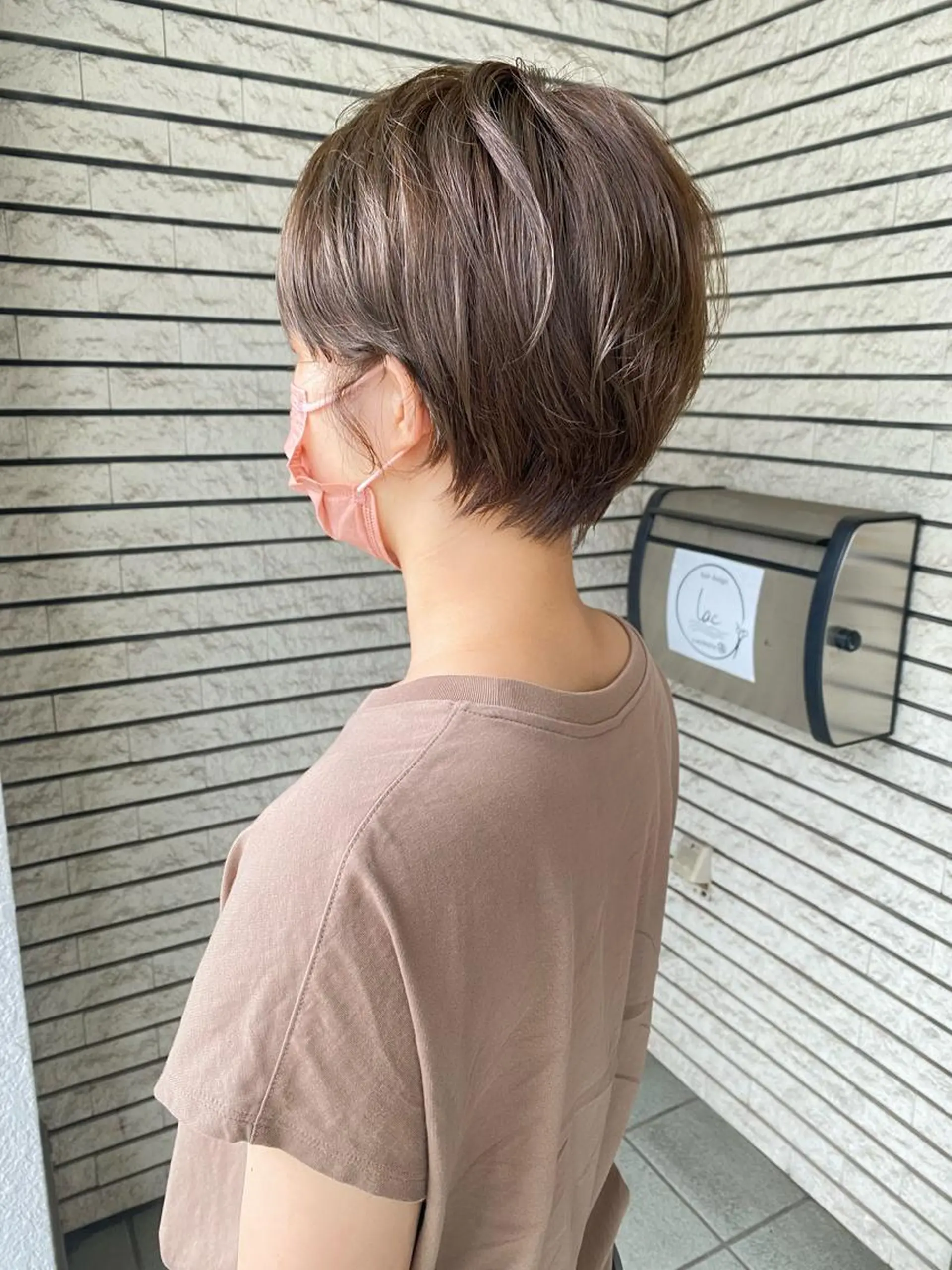 ショート カラー カット ヘアカラー トリートメント ショート、ボブ シマダマサトのヘアスタイル