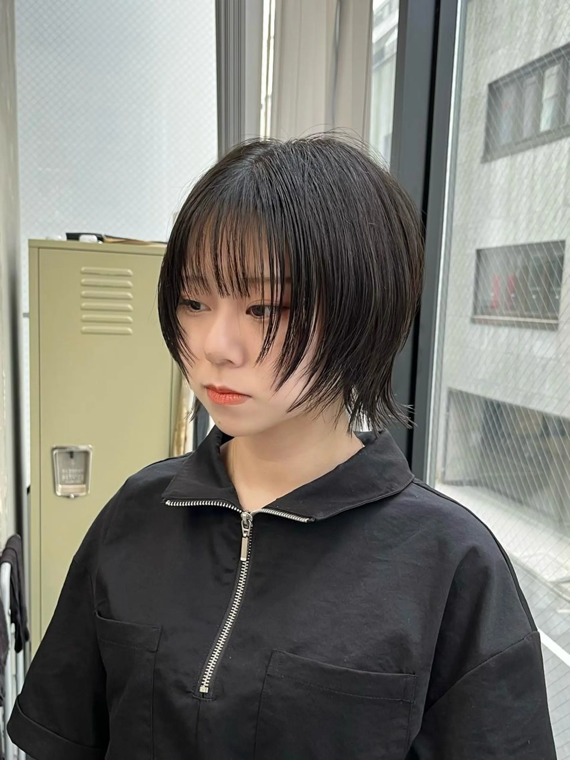 ミディアム カット ヘアカラー トリートメント ウルフ/レイヤー ⚡️ITSUKU⚡️のヘアスタイル