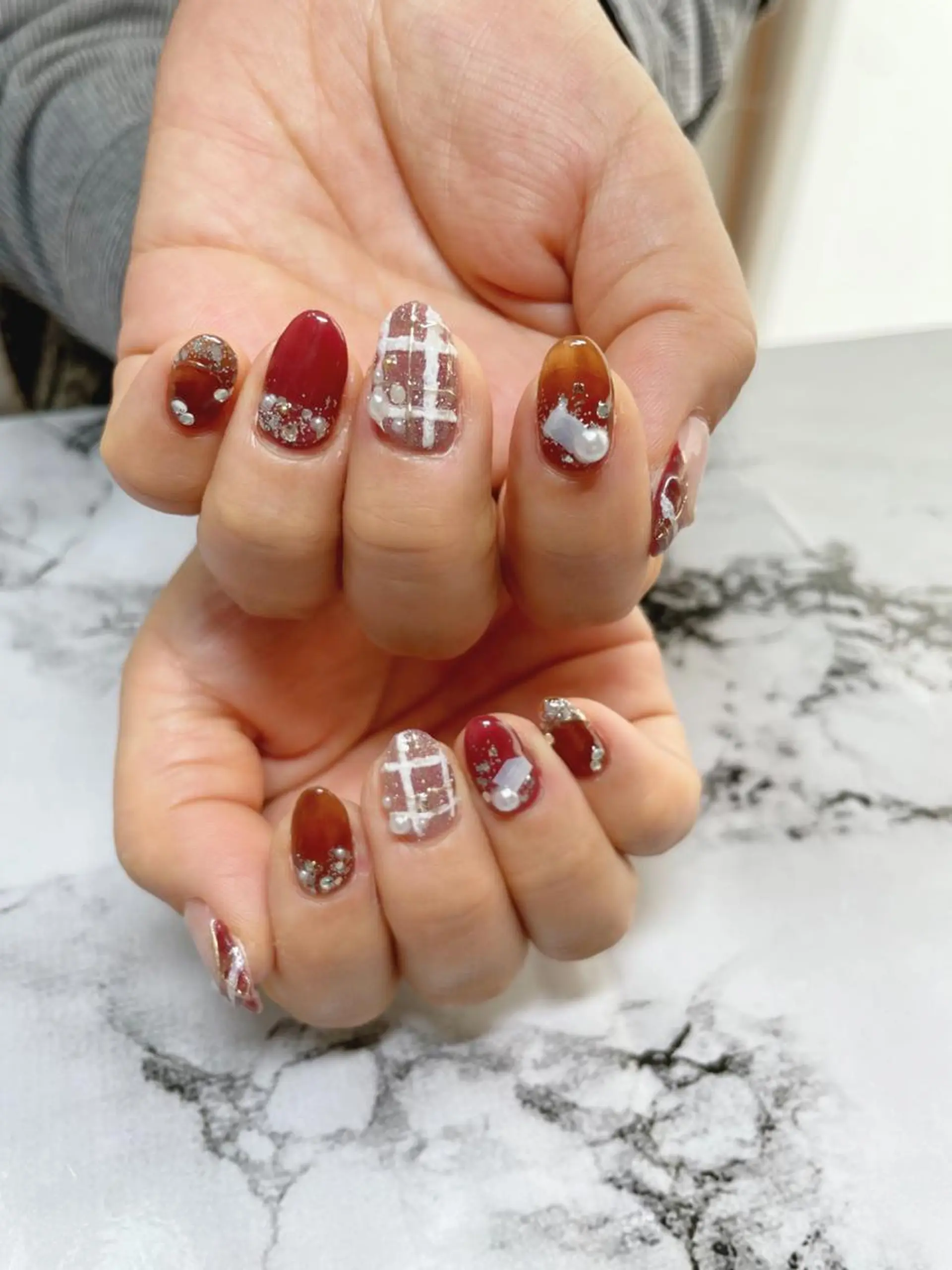 ネイル アートネイル ハンドネイル oki nailのネイルデザイン